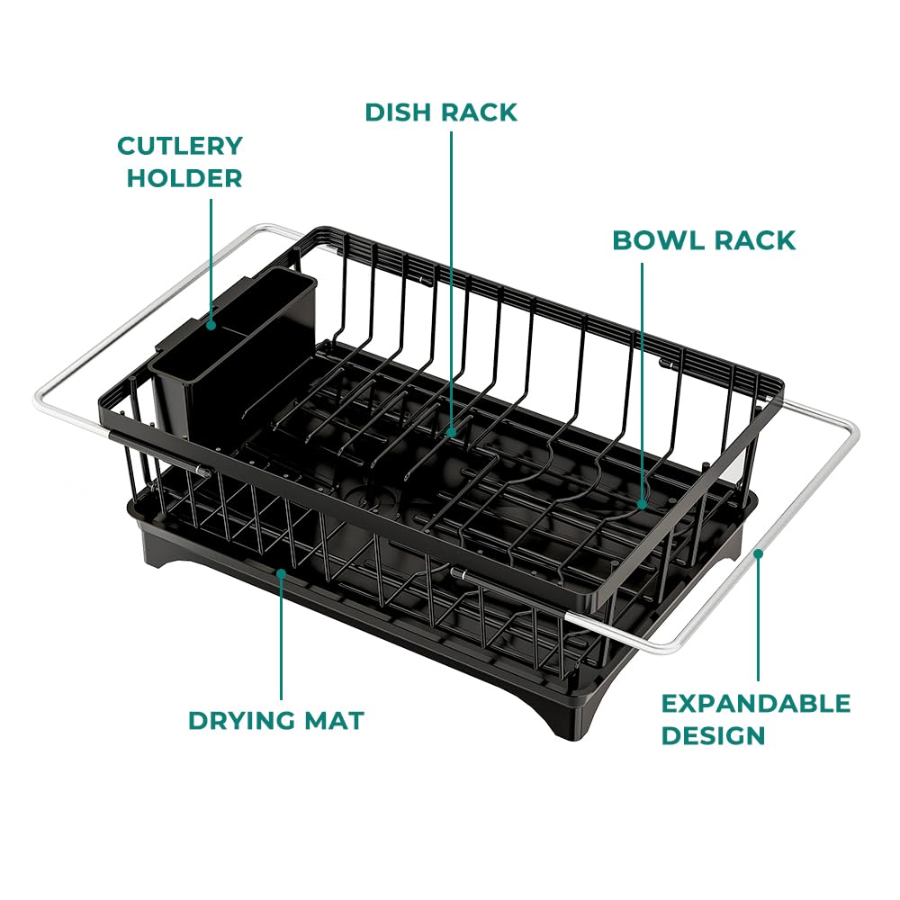 Small Dish Drying Rack in Sink
