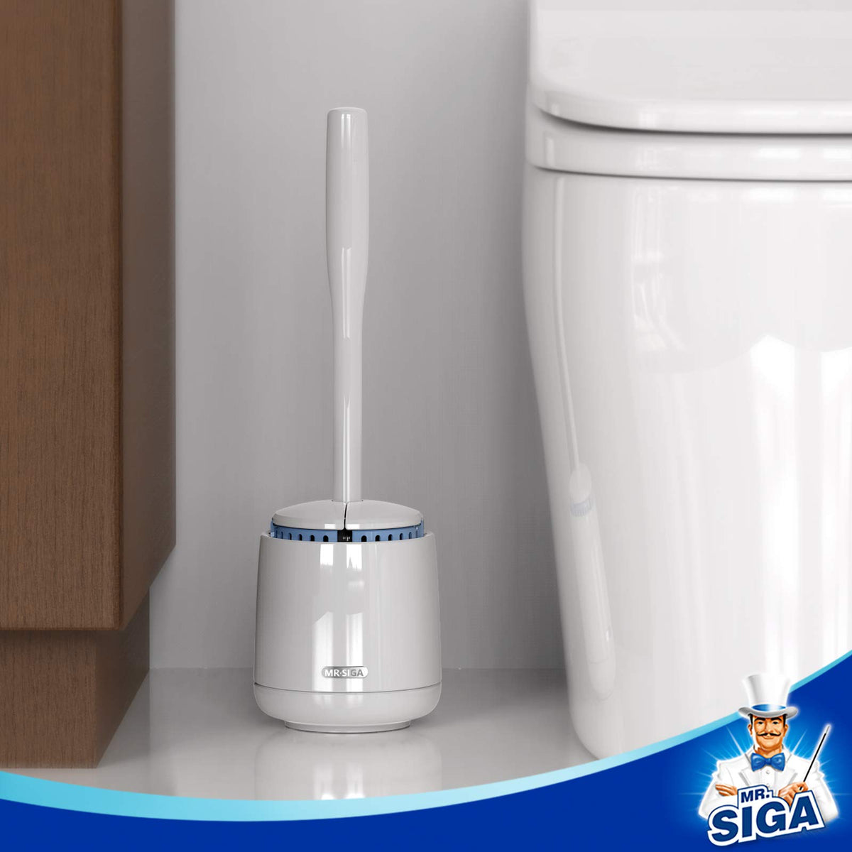 Toilet Bowl Brush and Holder