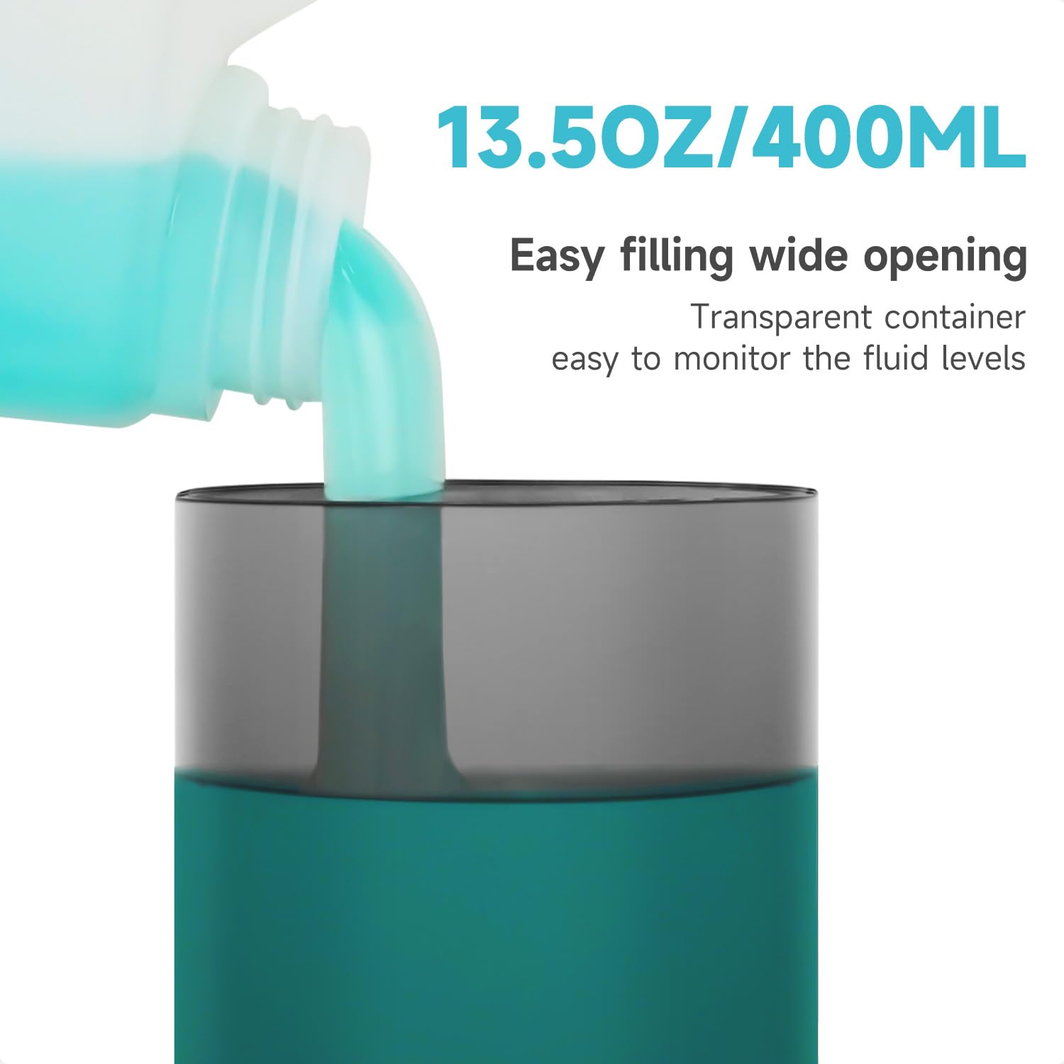 Automatic Soap Dispenser IPX7 Waterproof 13.5oz Stainless Finish