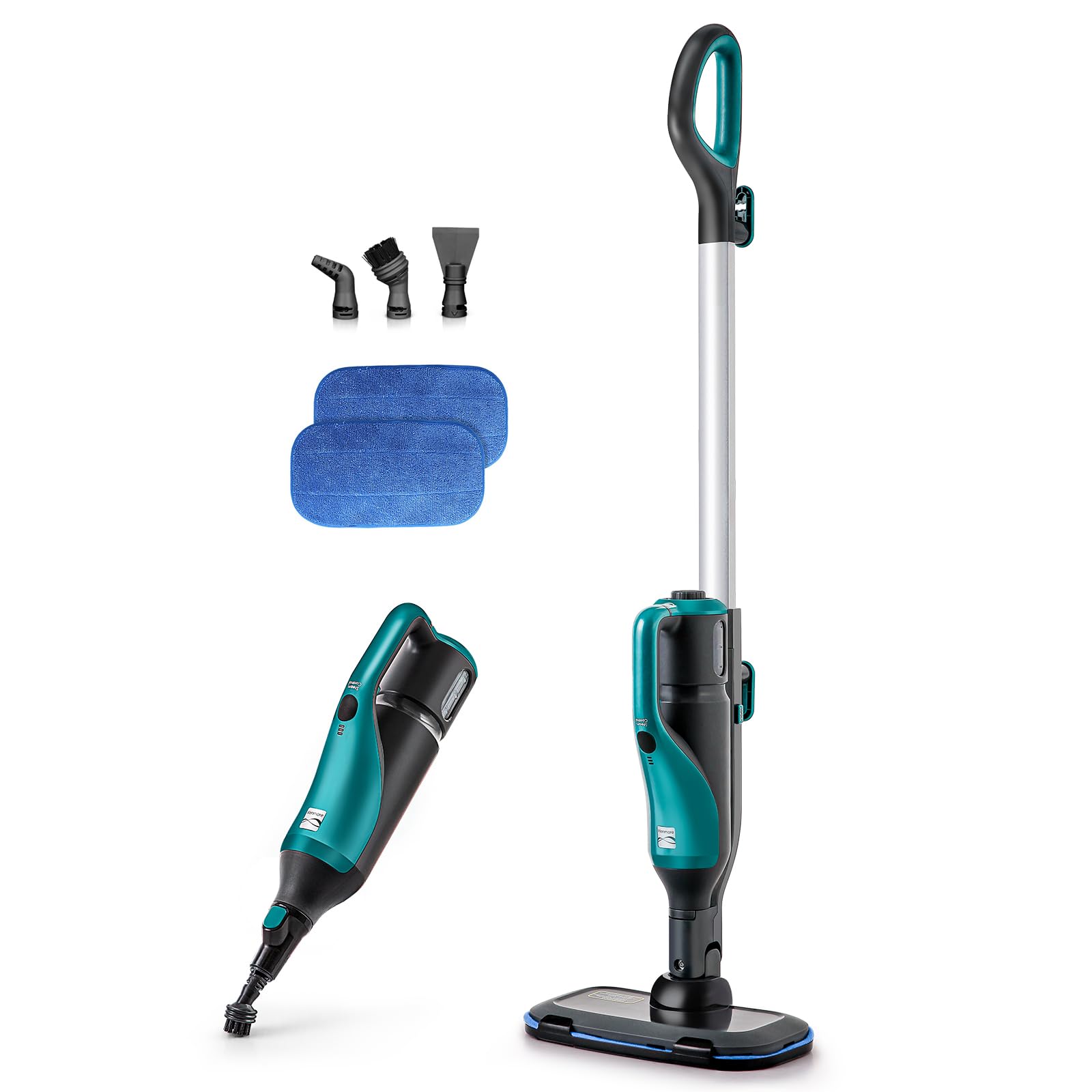 2-in-1 Steam Mop Hard Floor Cleaner