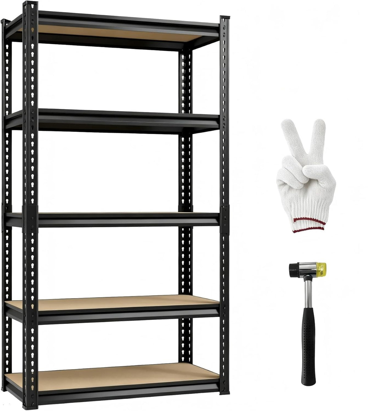 2025LBS Heavy Duty Garage Shelving 5