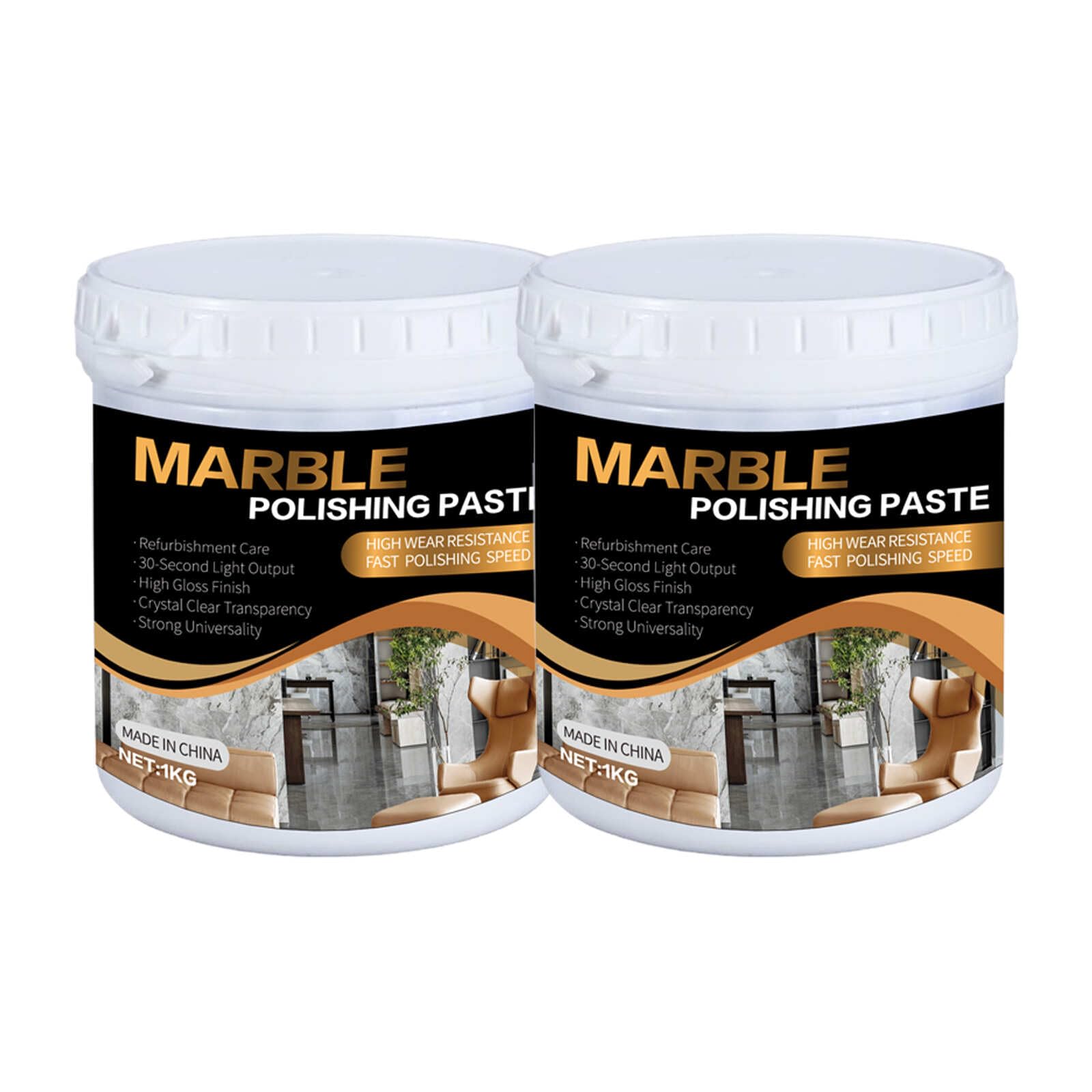 Marble Polishing Paste Kit (35.2 Ounce)