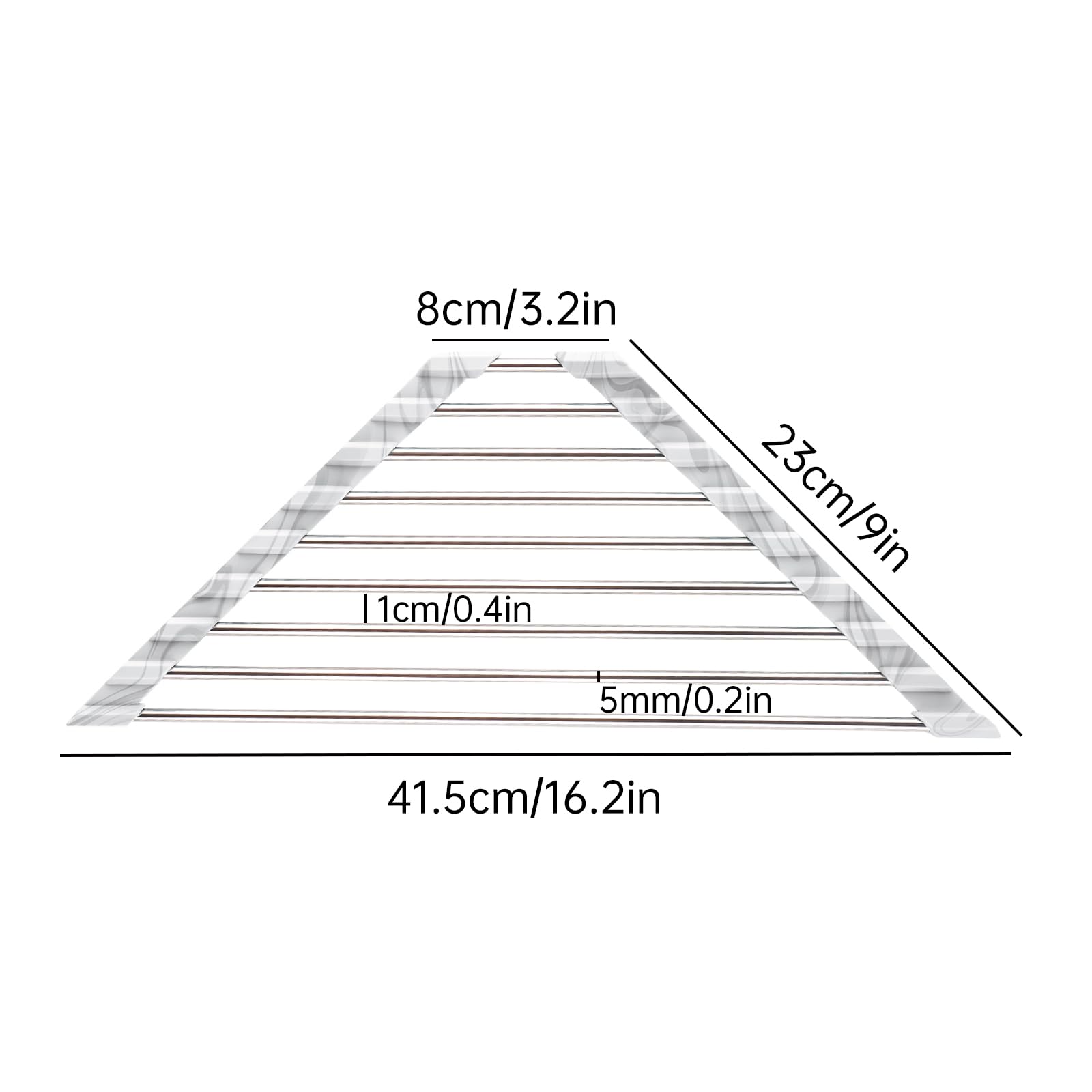 Marble Triangle Roll