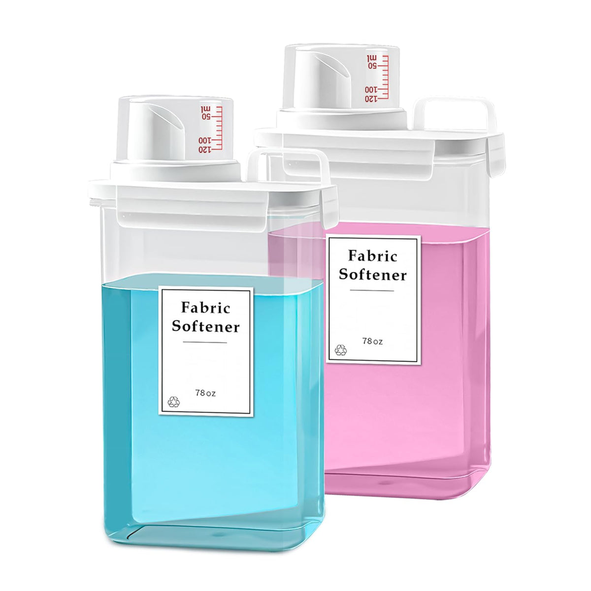 2 Pack Laundry Detergent Dispenser (156 Fl Oz)