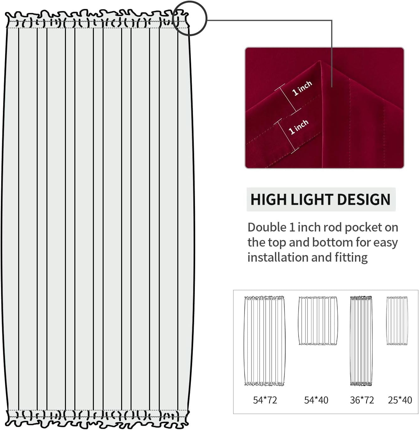 French Door Curtains