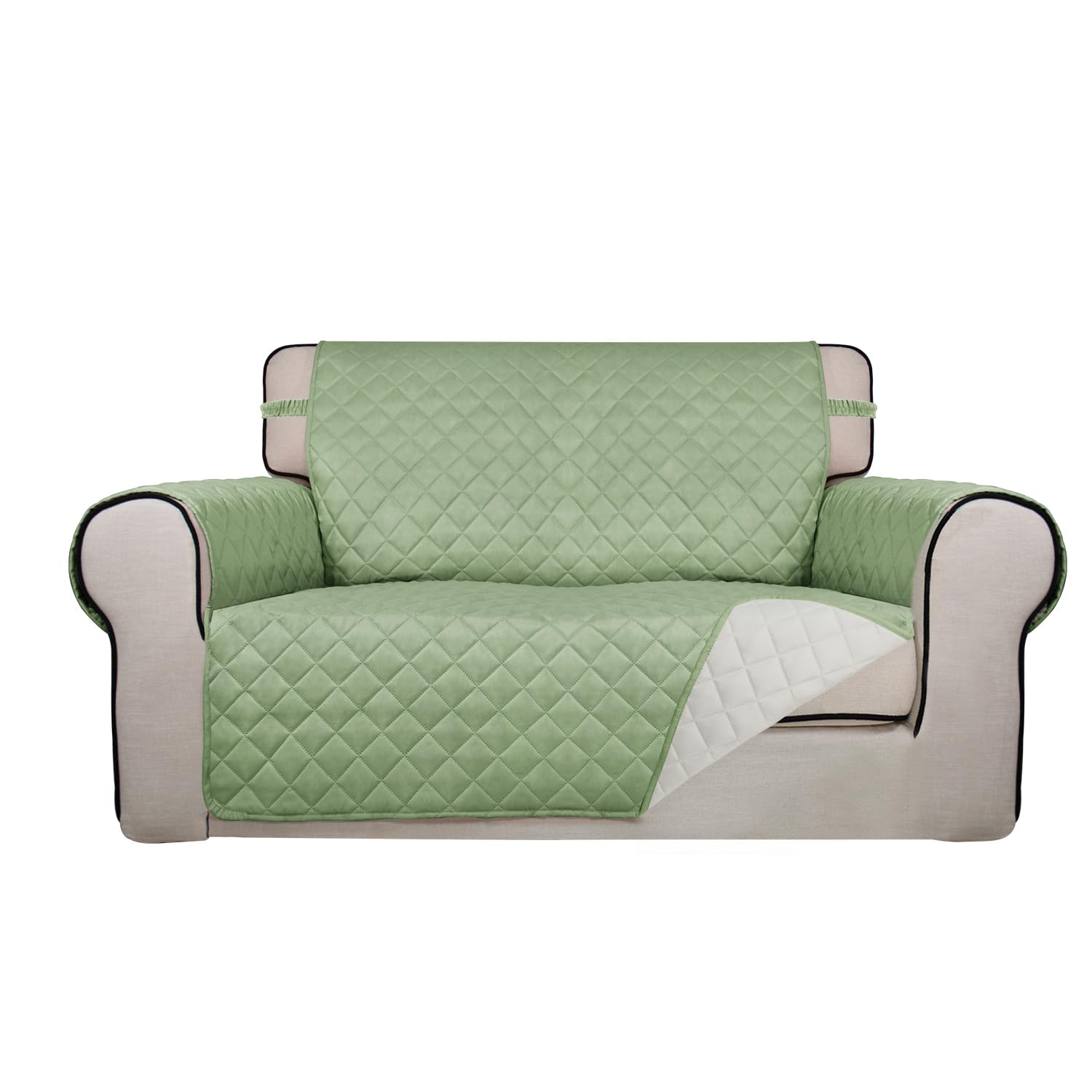 Reversible Quilted Couch Covers for Dogs Loveseat Sofa Cover 46.5”