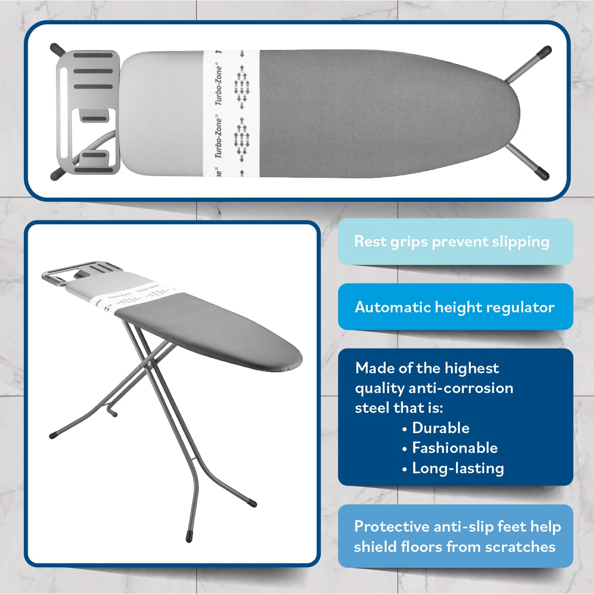 Heavy Duty Ironing Board 48x15