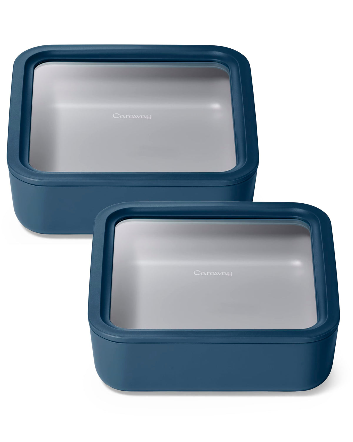 2 Piece Glass Food Storage Set with Lids (2 Count)