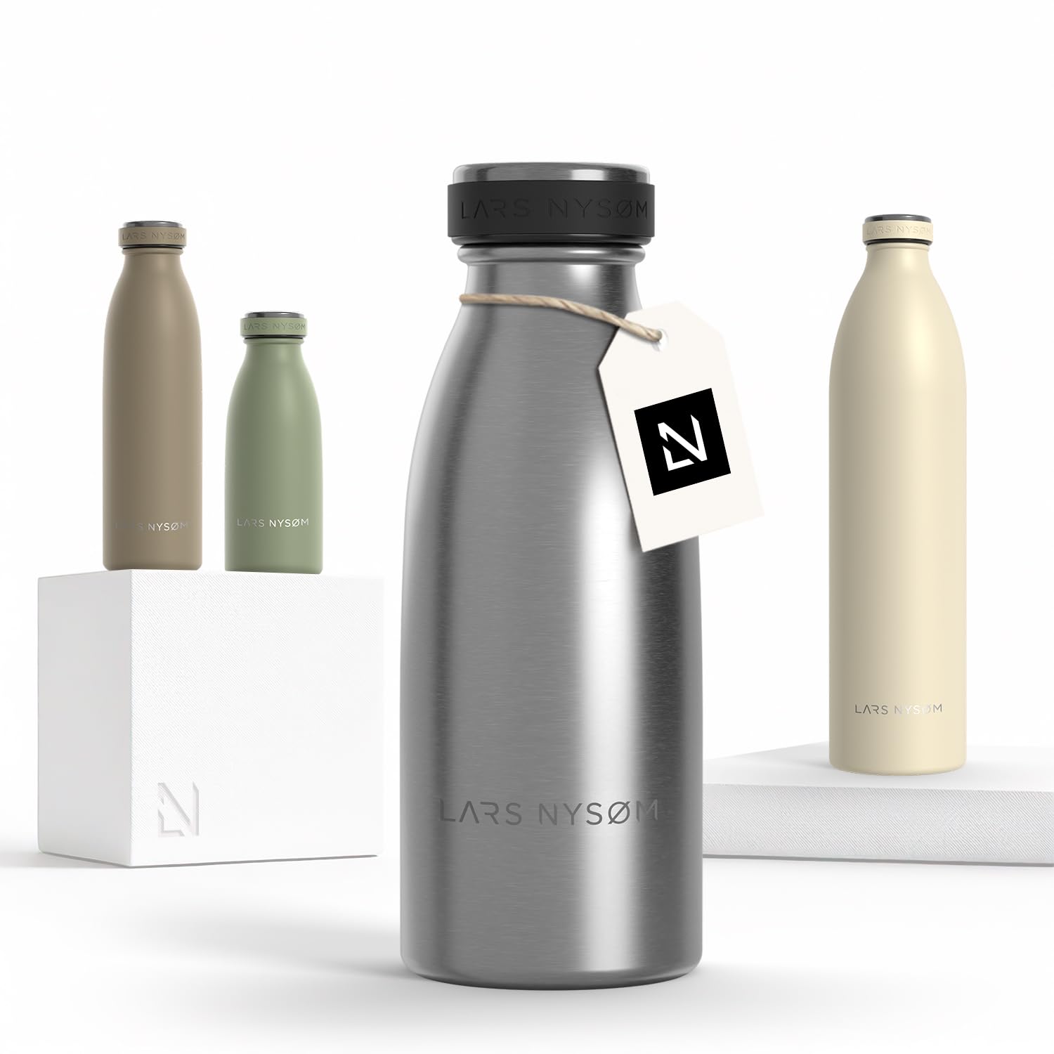 Stainless Steel Insulated Water Bottle 12oz 17oz 25oz 34oz 51oz