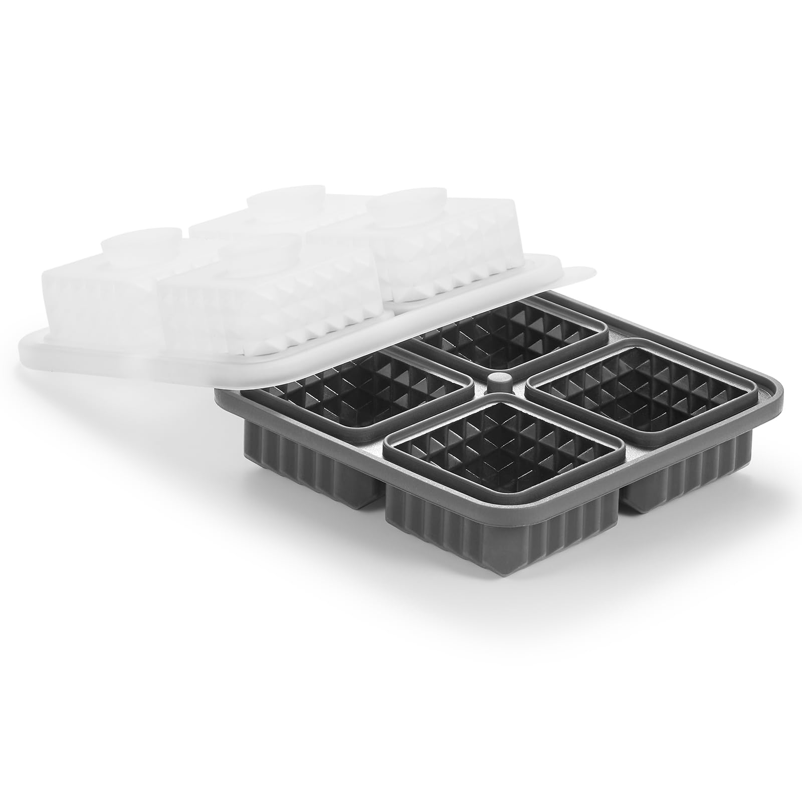 3D Square Ice Cube Tray