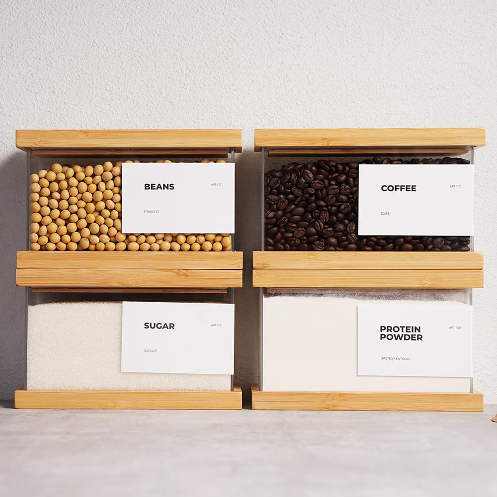 Bamboo Food Dispenser