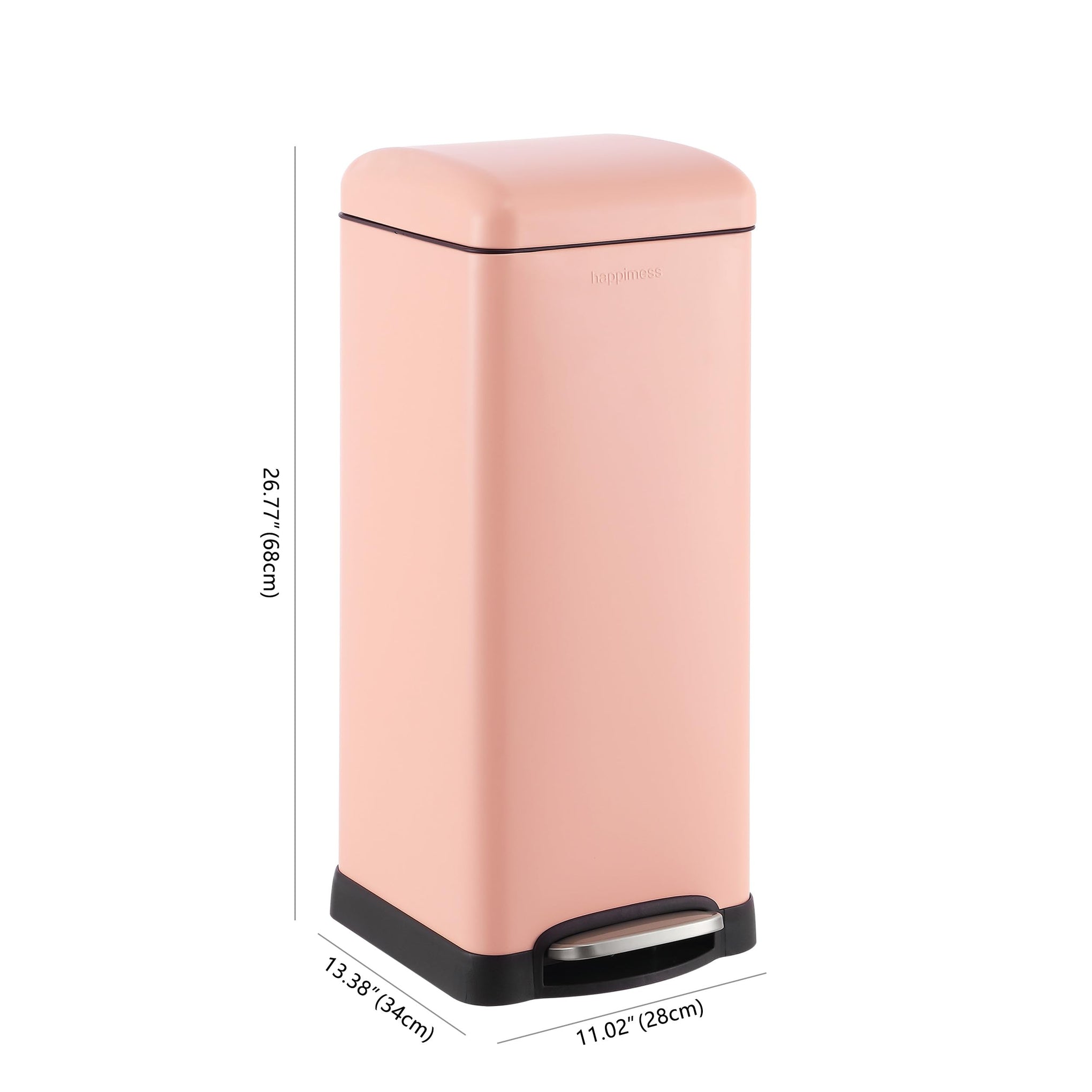 Betty 8 Gal Step Trash Can Soft