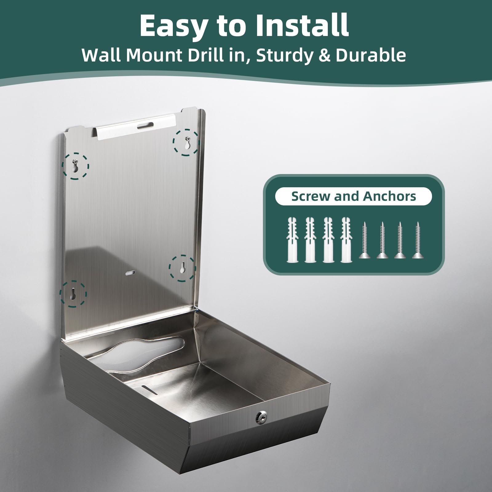 Paper Towel Dispenser Wall Mount