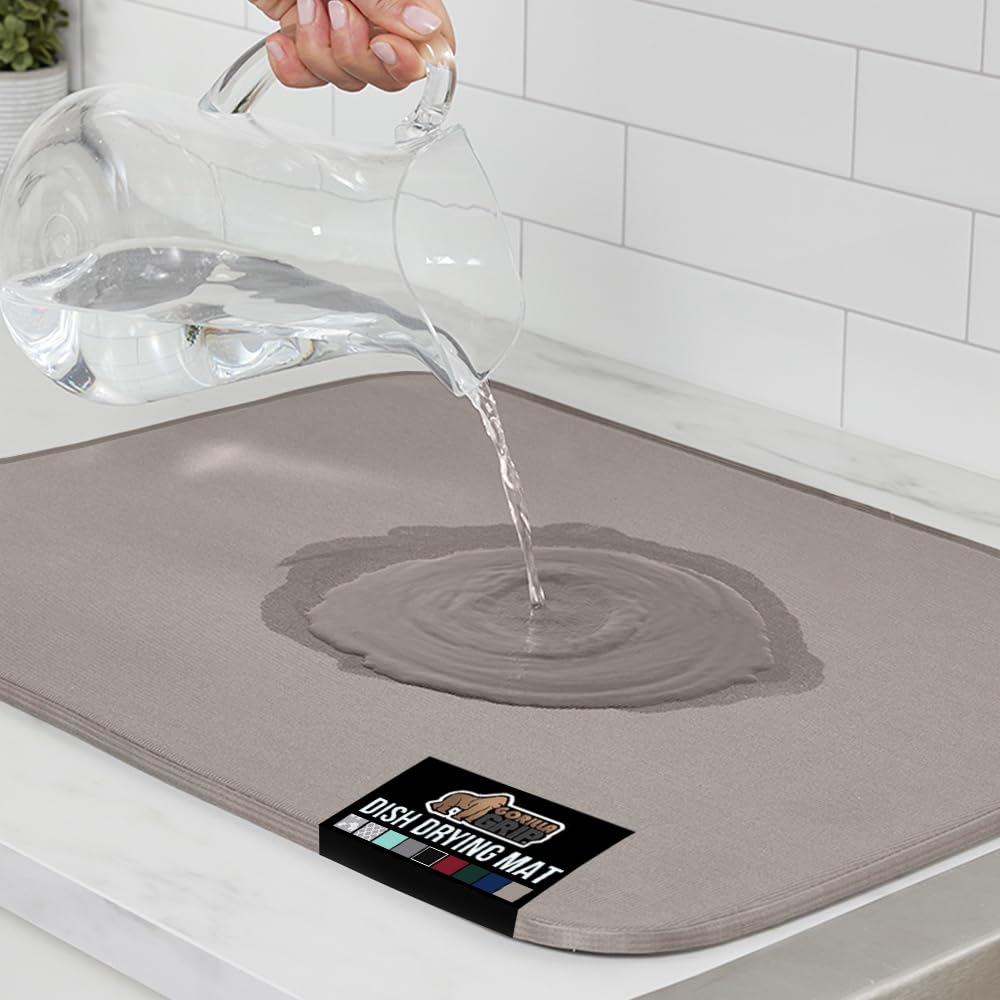 Ultra Water Absorbent Microfiber Dish Drying Mat