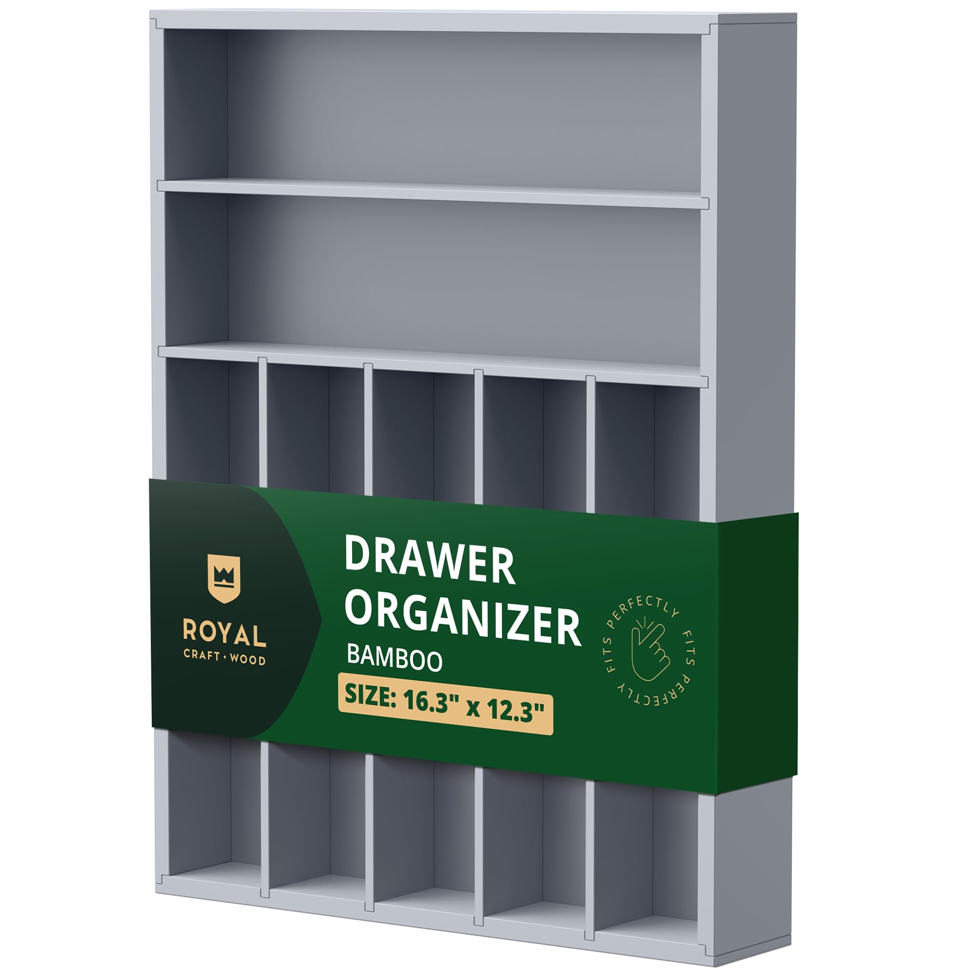 Luxury Bamboo Kitchen Drawer Organizer