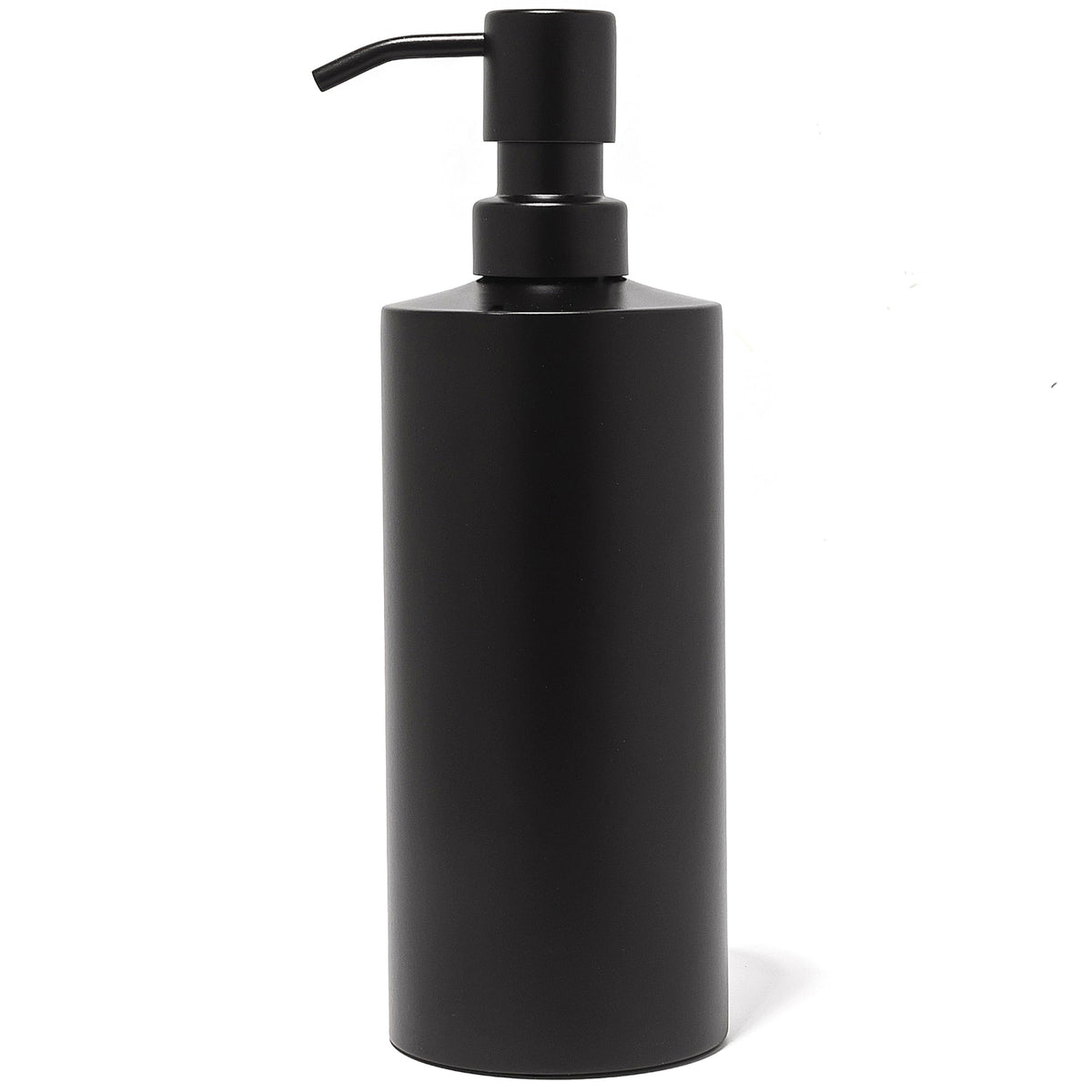 Black Round Stainless Steel Soap Dispenser