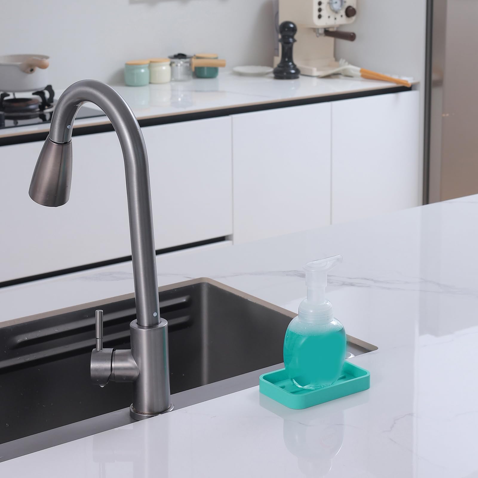 Silicone Kitchen Sink Organizer Tray for Multiple Usage