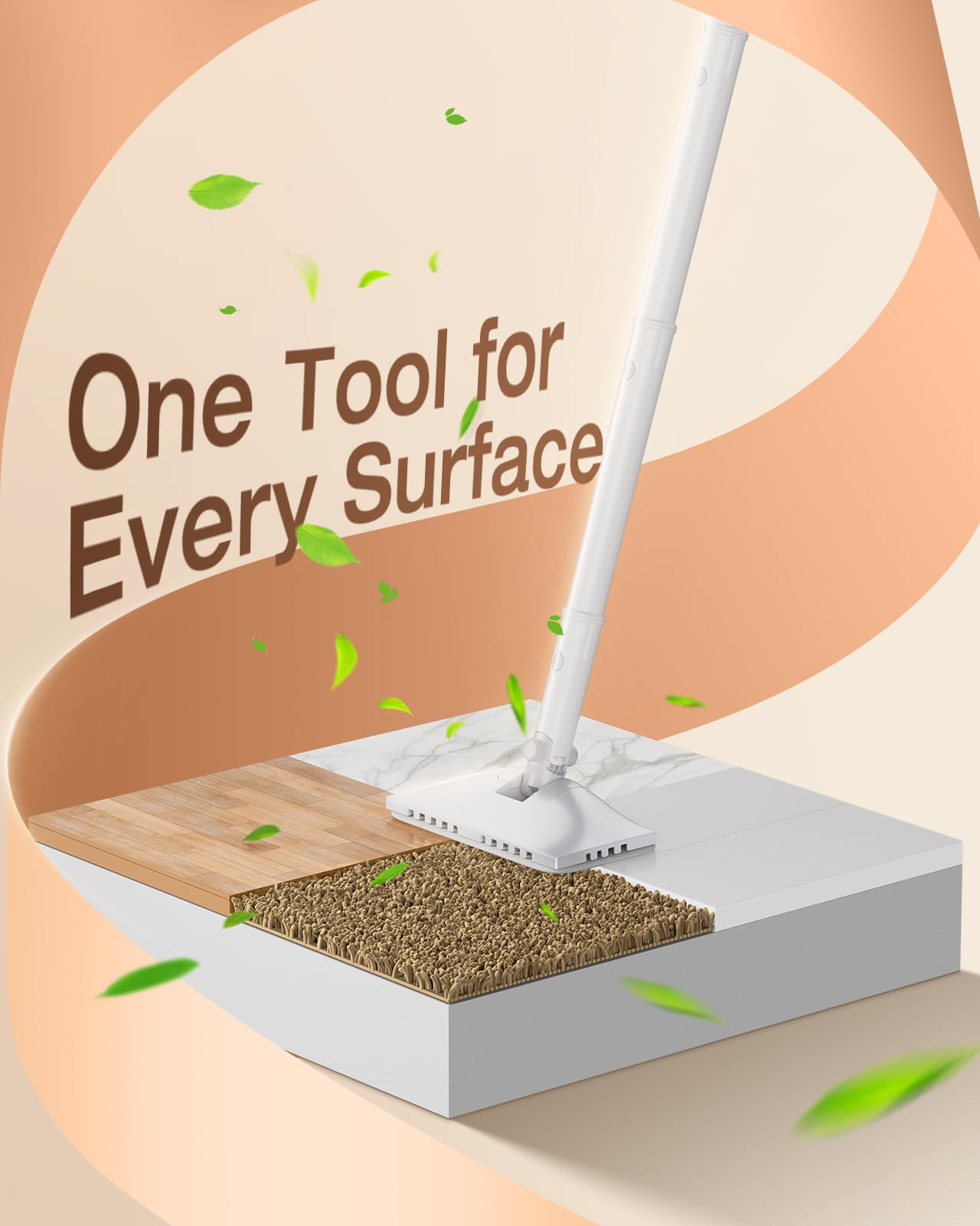 10-in-1 Steam Mop, Detachable Handheld Steam Cleaner for Multi-Surface