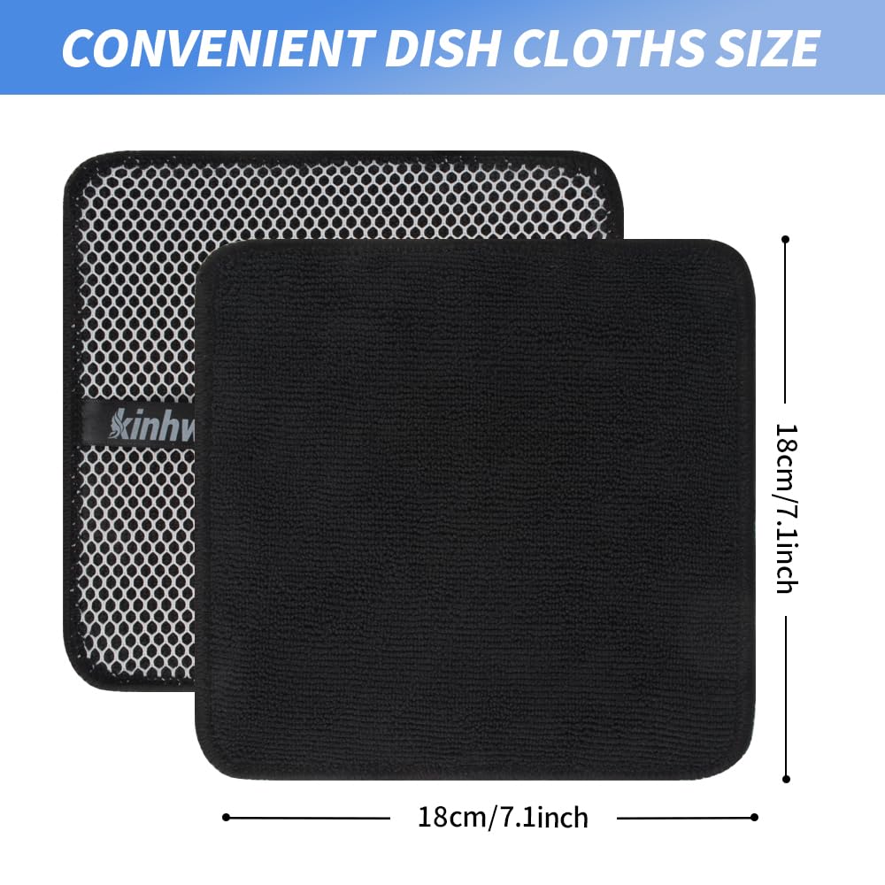 Dish Cloths with Scrub Side (9 Count)