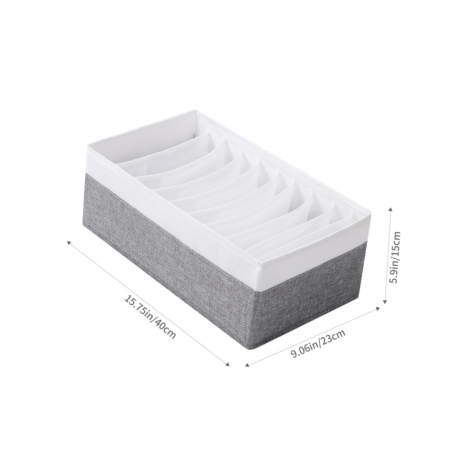 4 Packs T shirt Drawer Organizers for Clothing (4 Count)