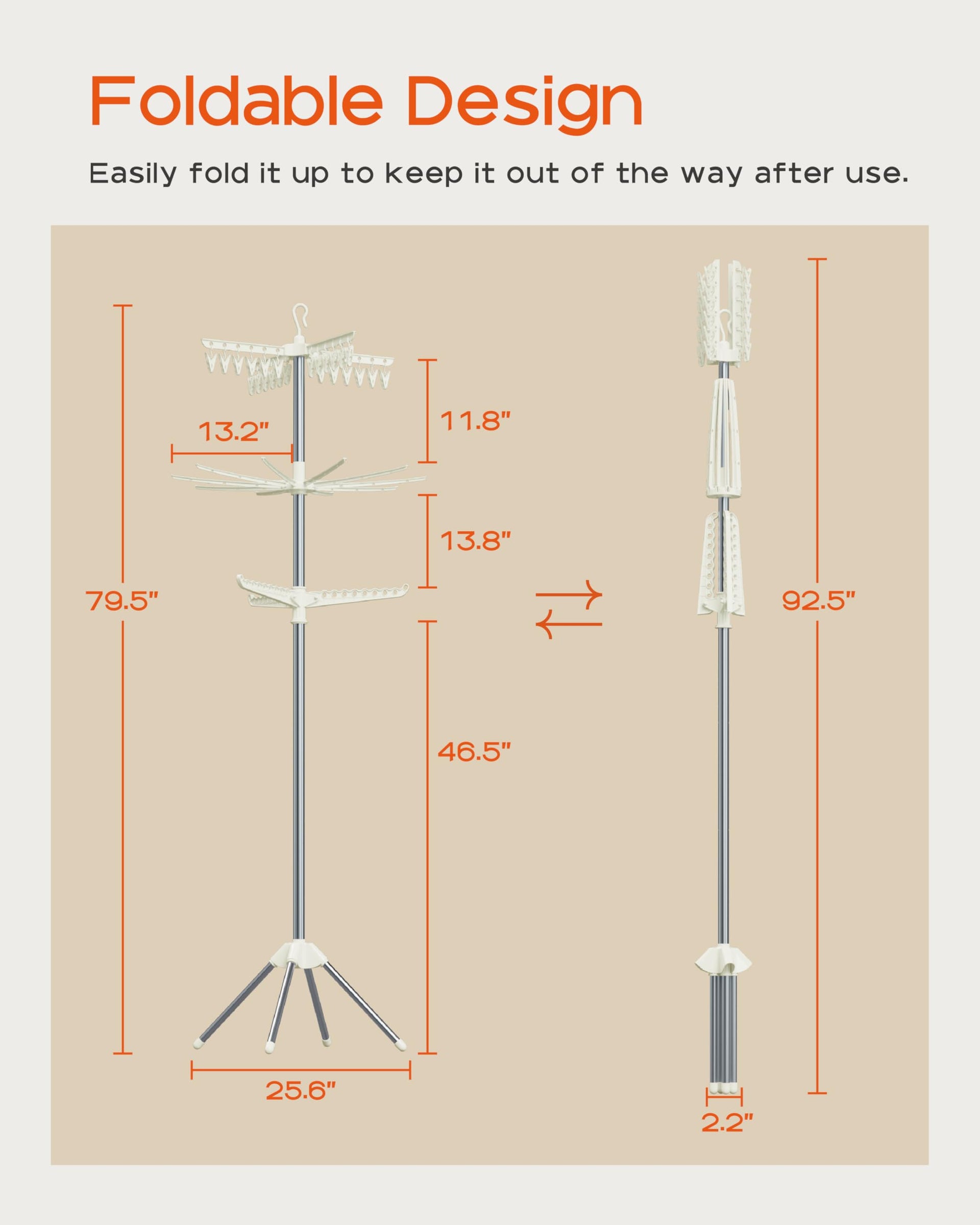 Clothes Drying Rack Foldable