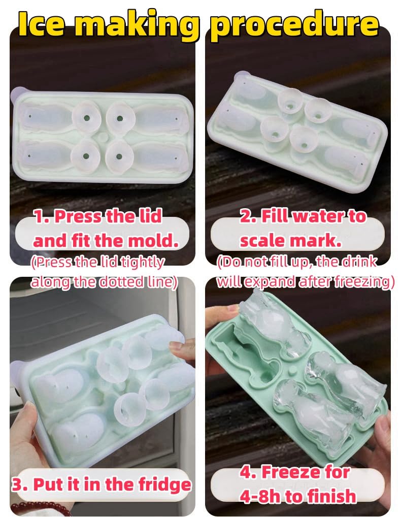 3D Labrador Ice Cube Mold