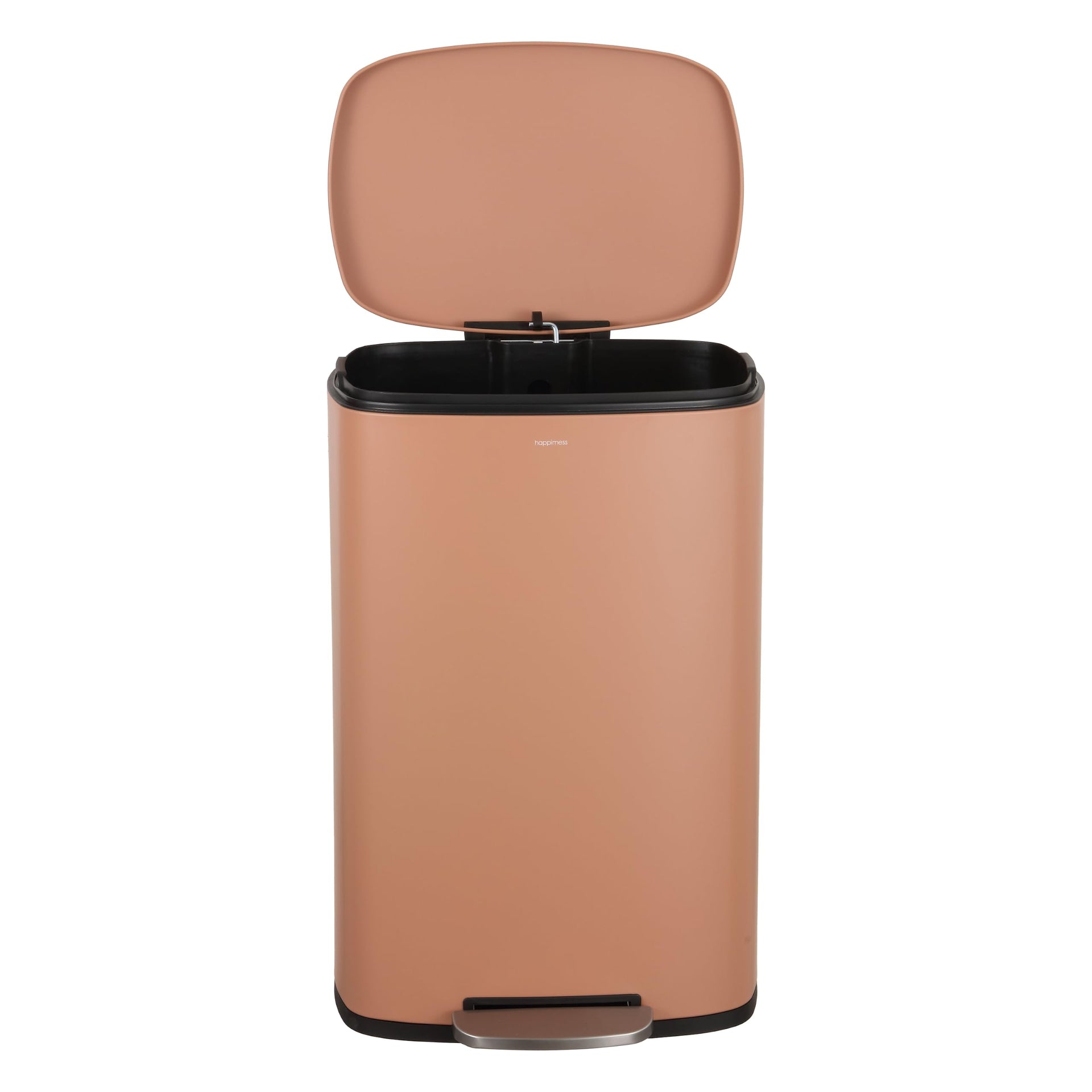 Connor 2 Piece Iron Trash Can (2 Count)