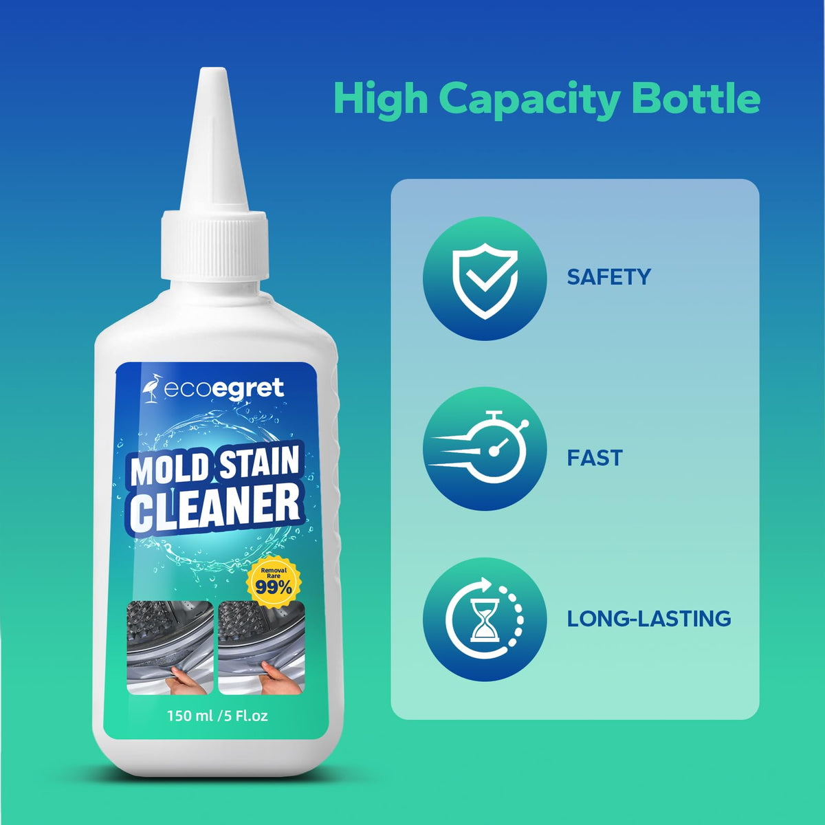 Mold Stain Remover Gel (5 Fl Oz)