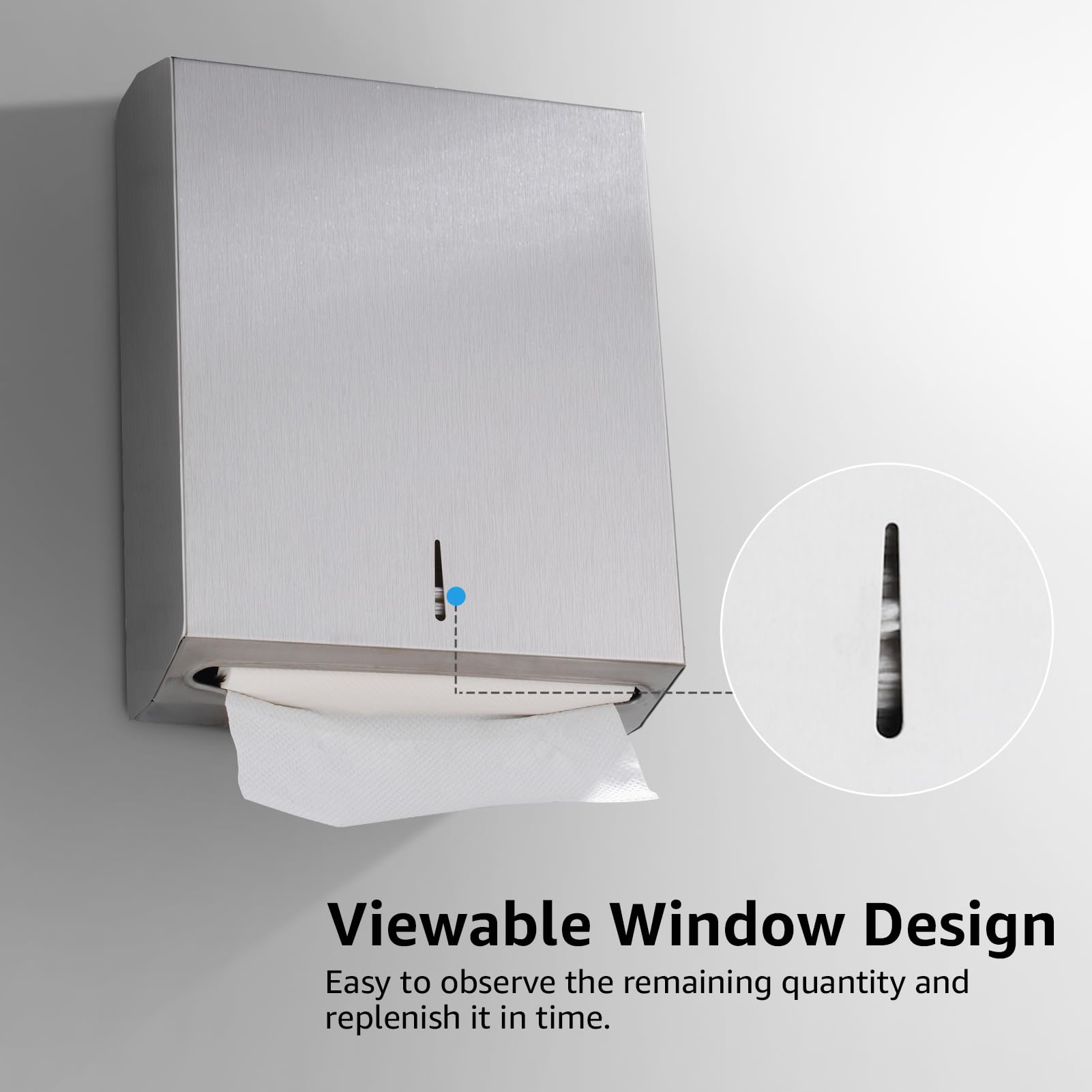 Paper Towel Dispenser Wall Mount (2 Count)