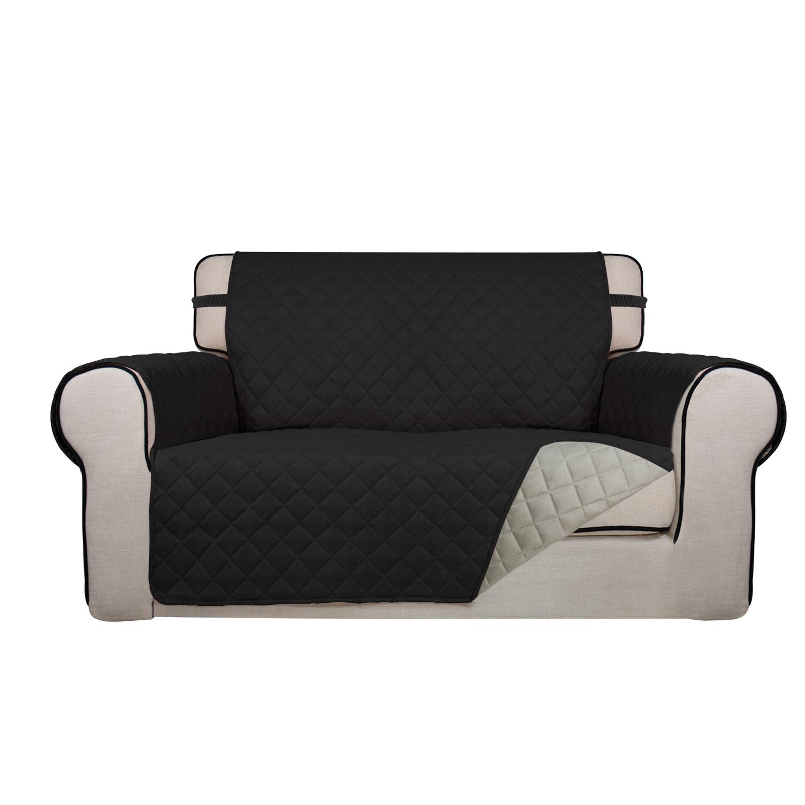 Reversible Quilted Couch Covers for Dogs Loveseat Sofa Cover 46.5”