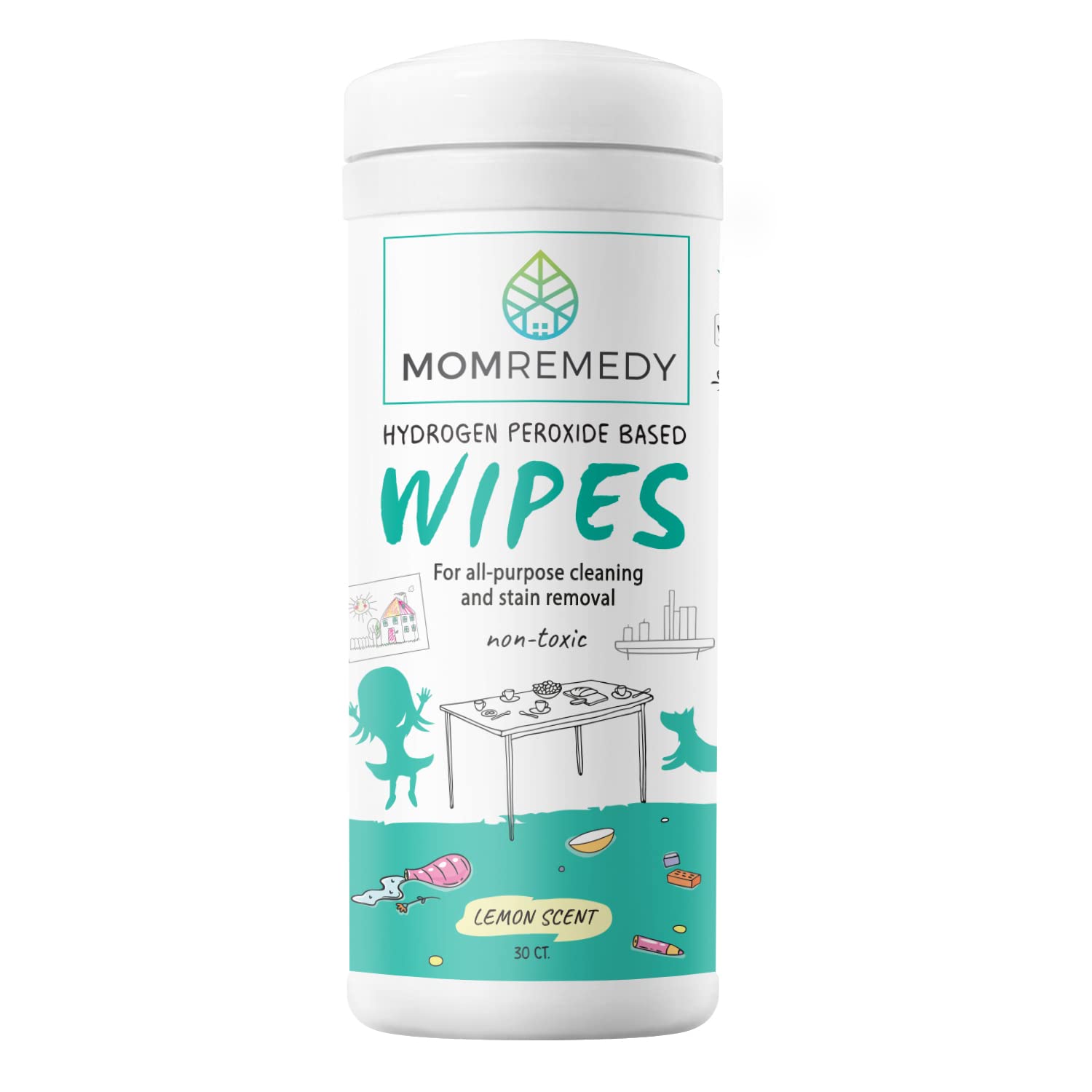 Hydrogen Peroxide Cleaning Wipes (30 Count)