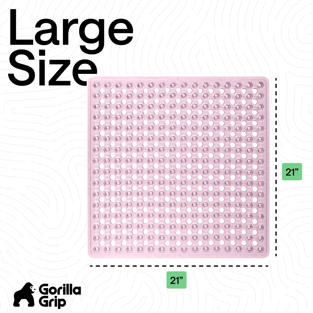 Patented Square Shower Stall Mat (3.06 Sq Ft)