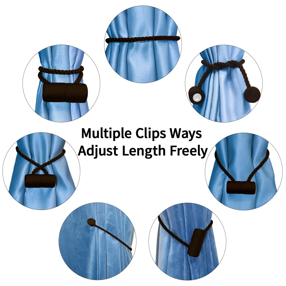 18 Inch Strong Magnetic Curtain Tiebacks