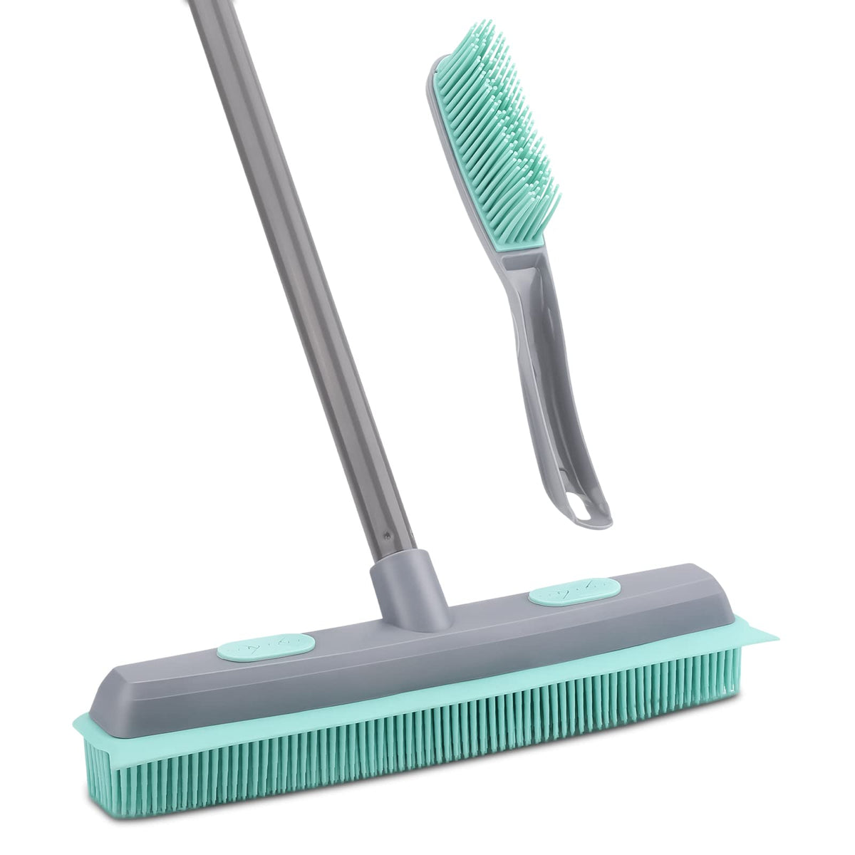 Rubber Broom Carpet Rake for Pet Hair