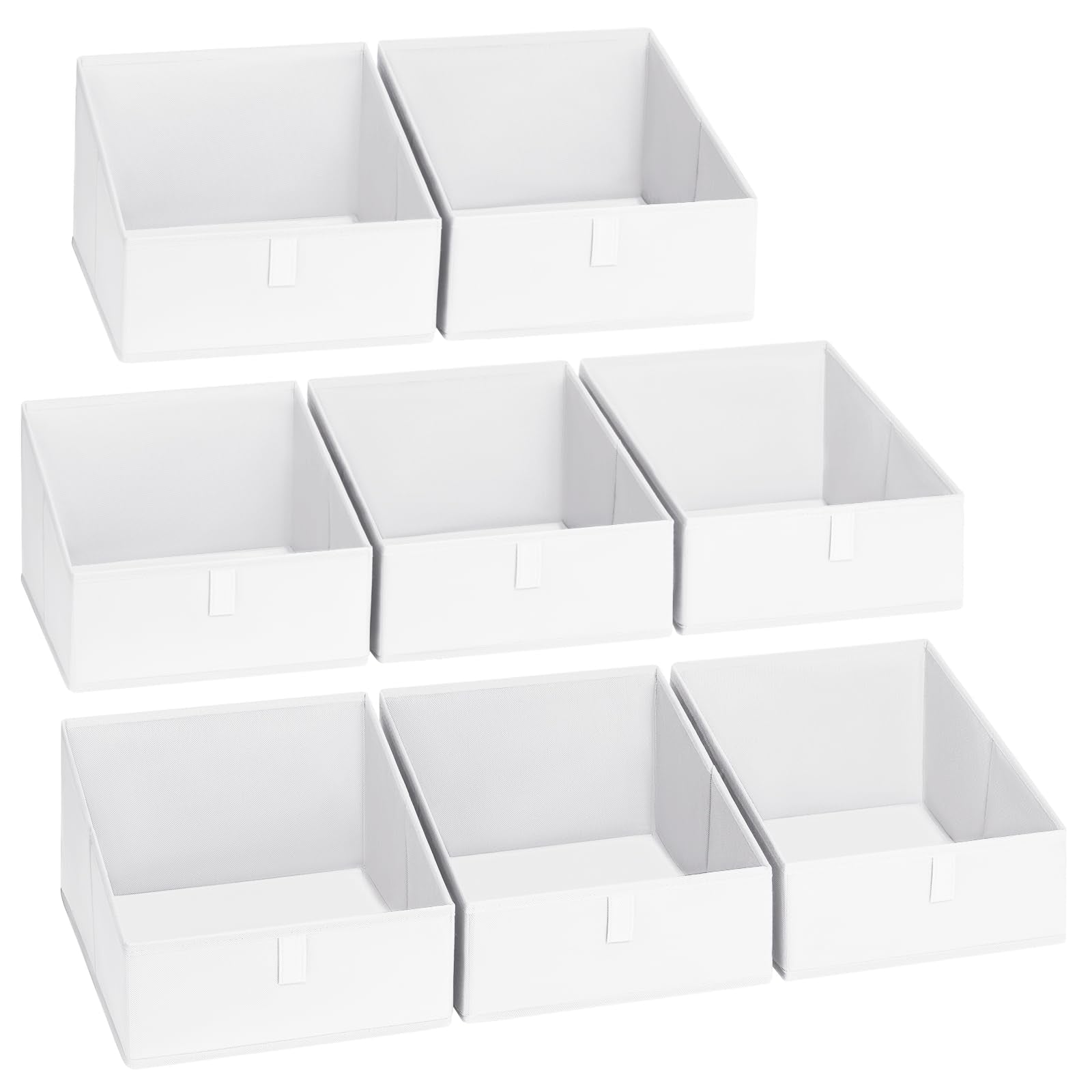 Closet Storage Bins 8 Pack (8 Count)