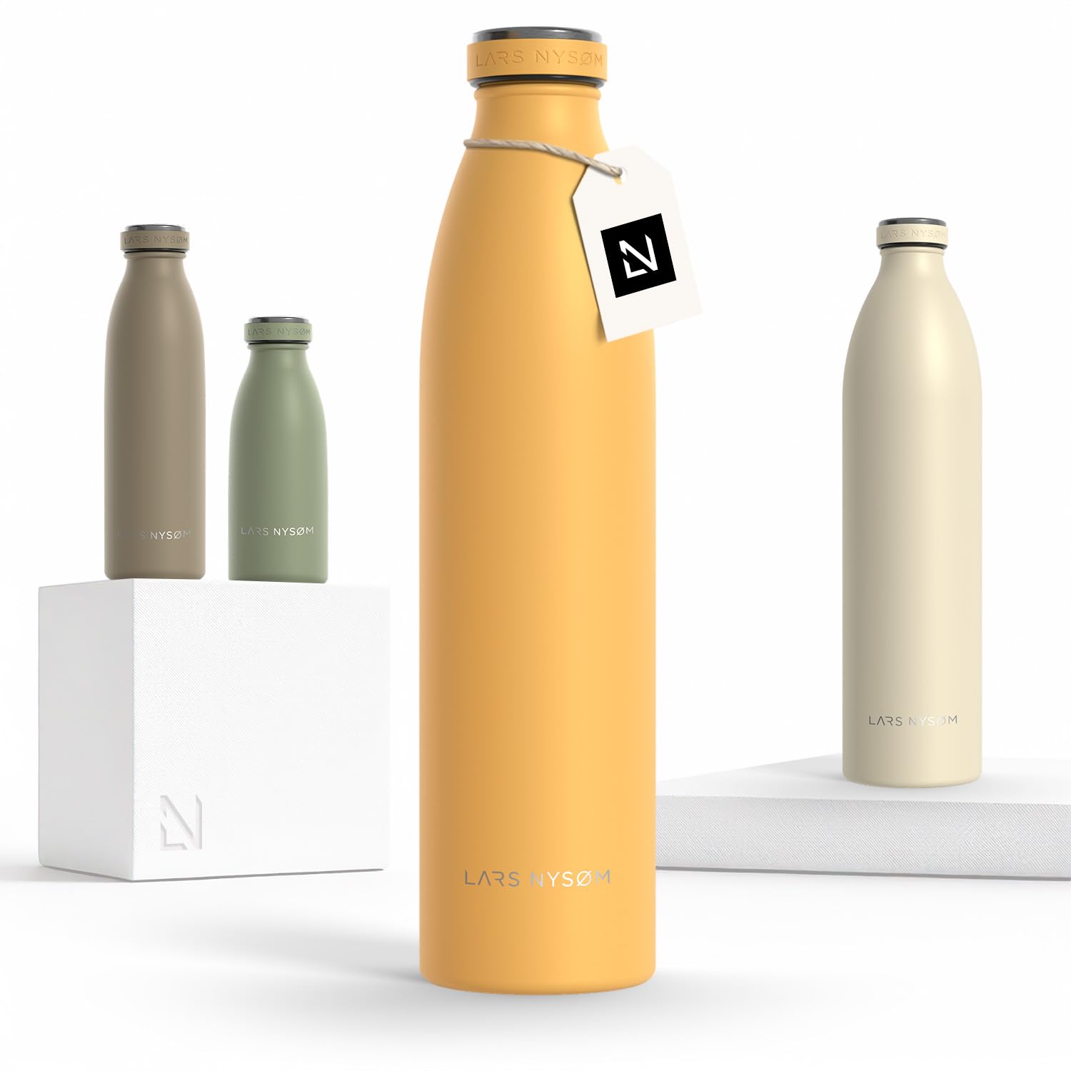 Stainless Steel Insulated Water Bottle 12oz 17oz 25oz 34oz 51oz