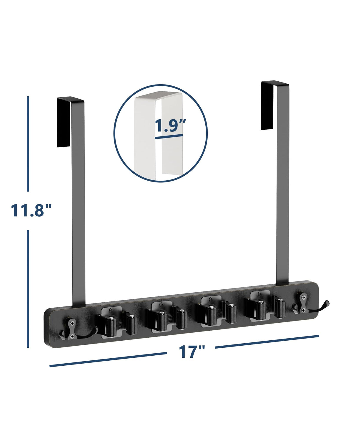 Broom Holder Door Mount