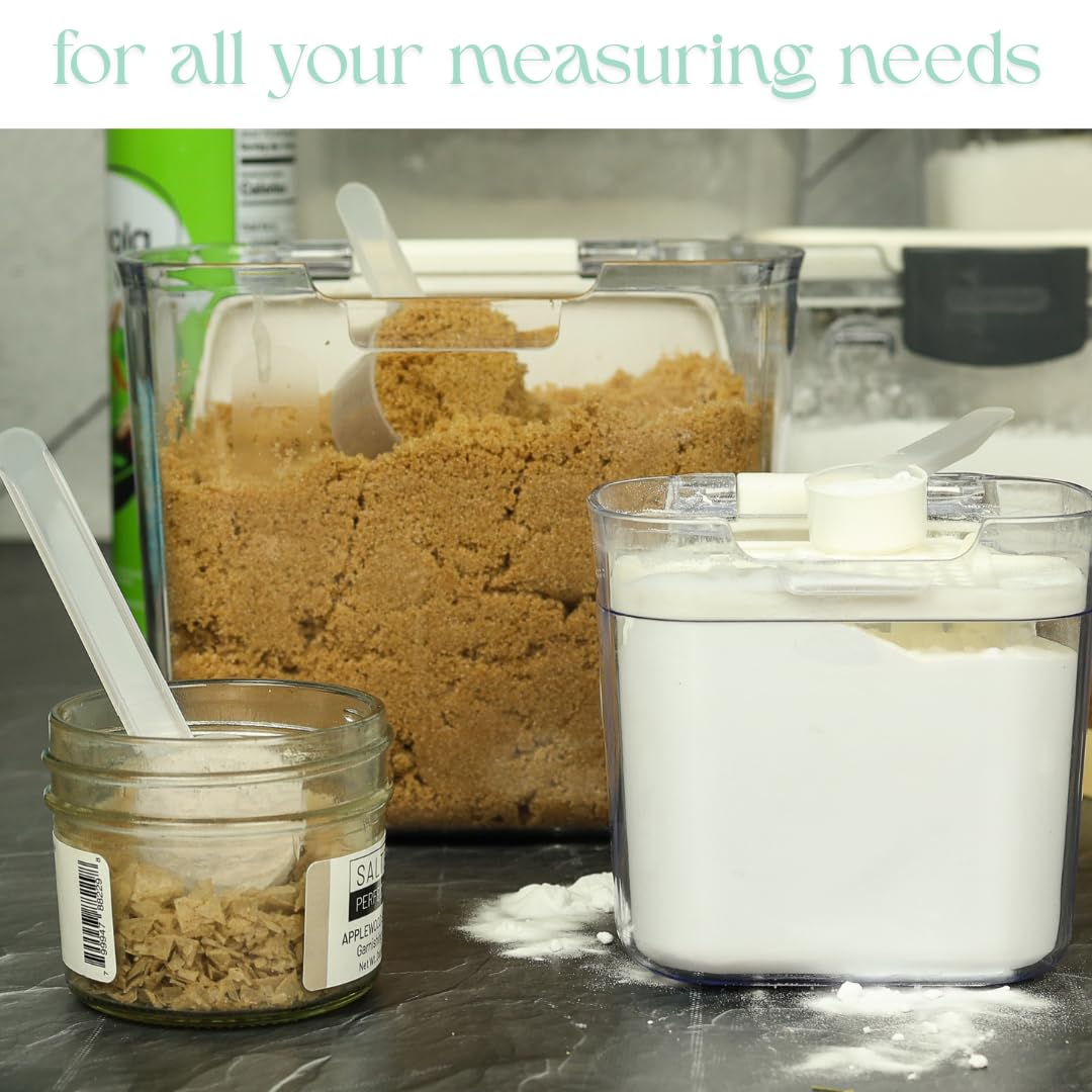 4 Pack 1 Tablespoon Plastic Measuring Scoop
