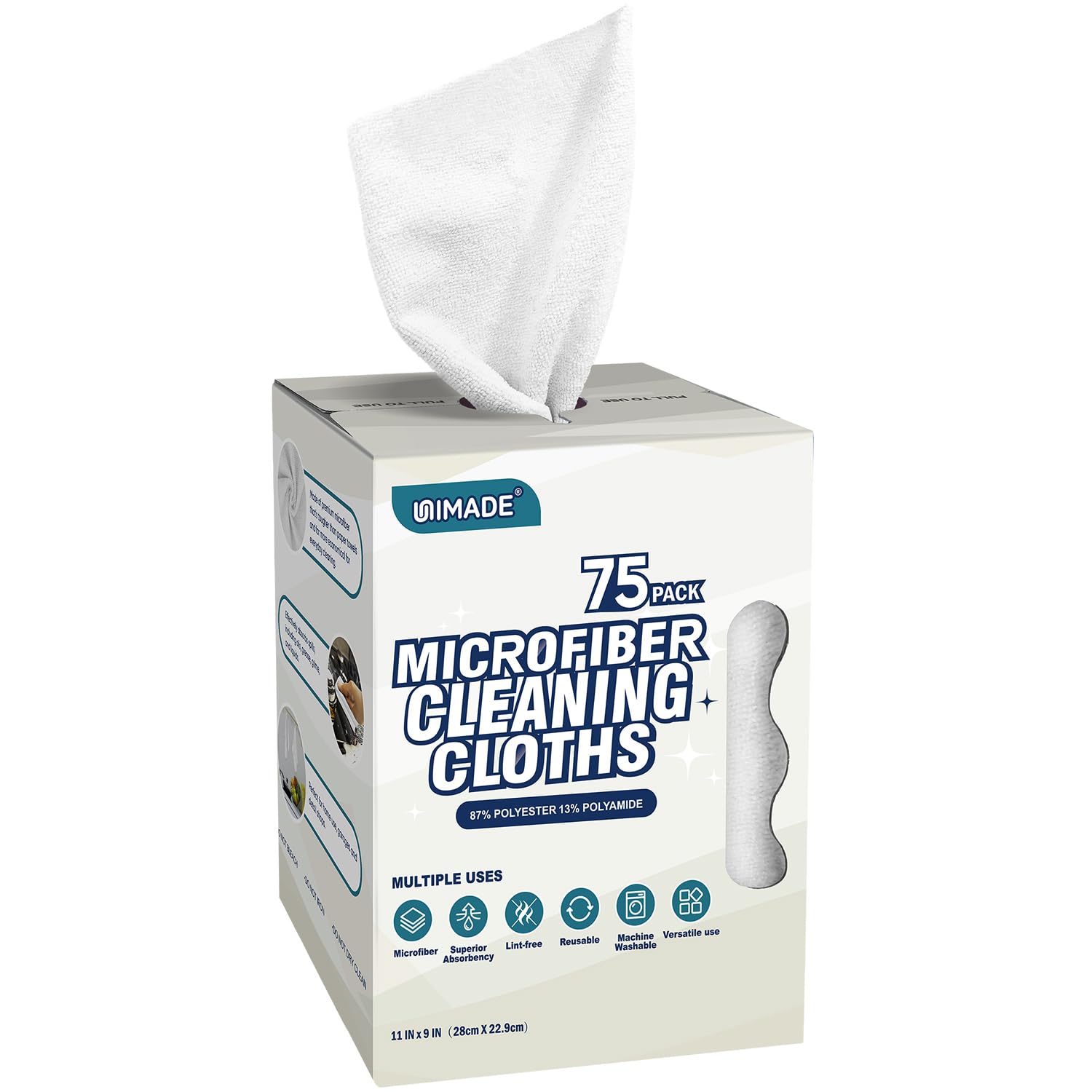 Microfiber Cleaning Cloth (75 Count)
