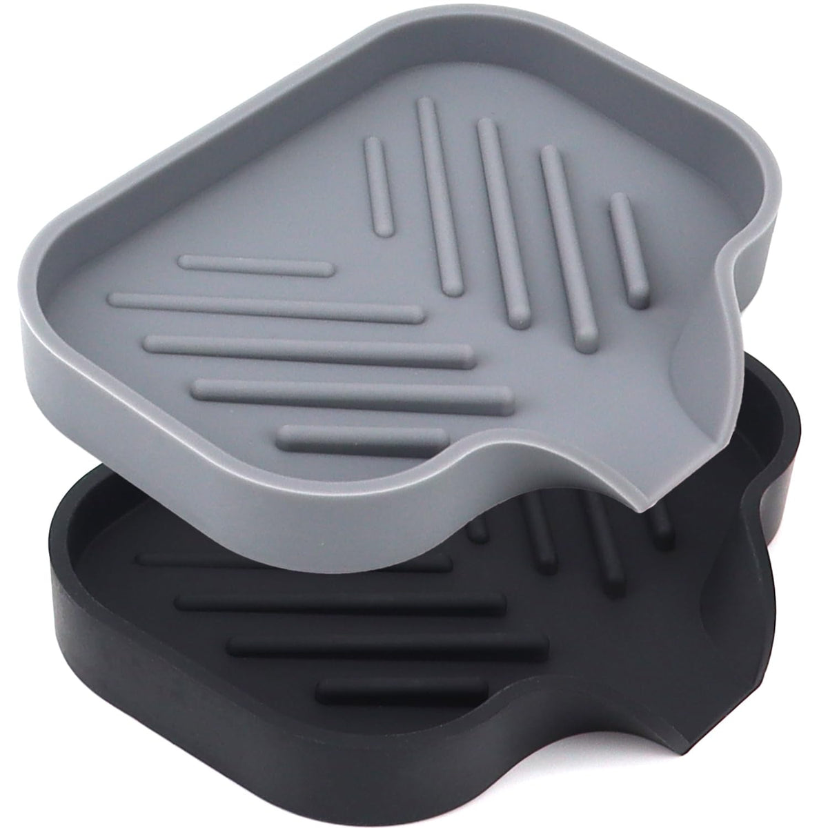 2 Pcs Silicone Soap Dish (3.84 Ounce)
