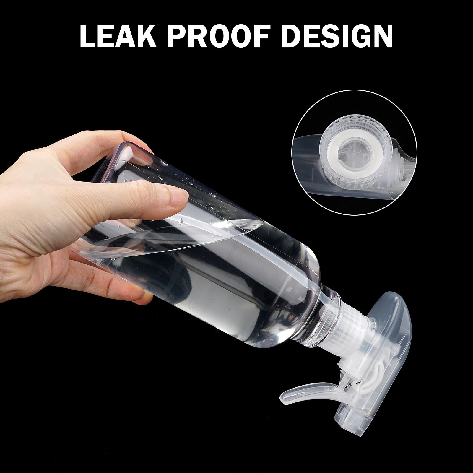Plastic Spray Bottles (2 Count)