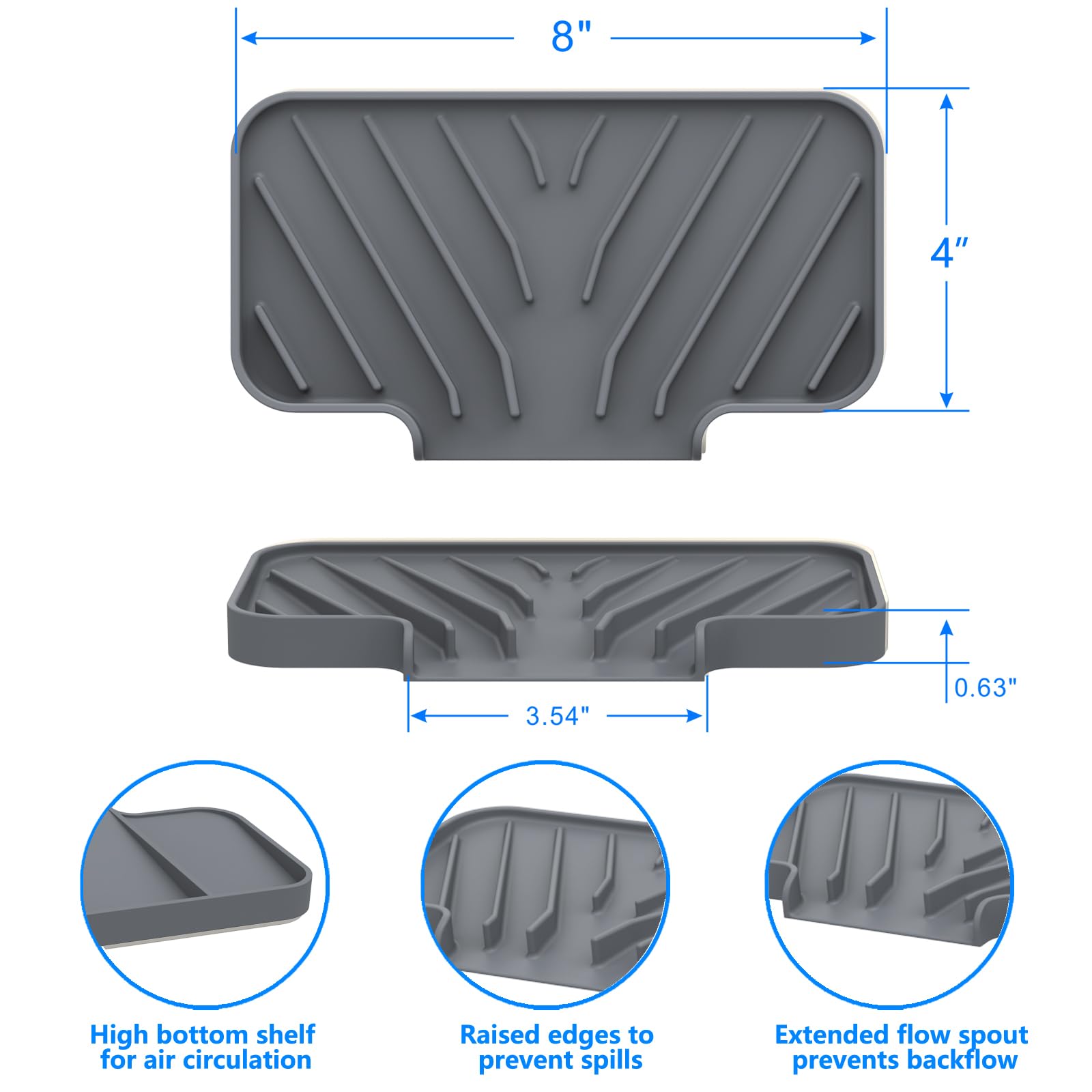 Sponge Holder for Kitchen Sink
