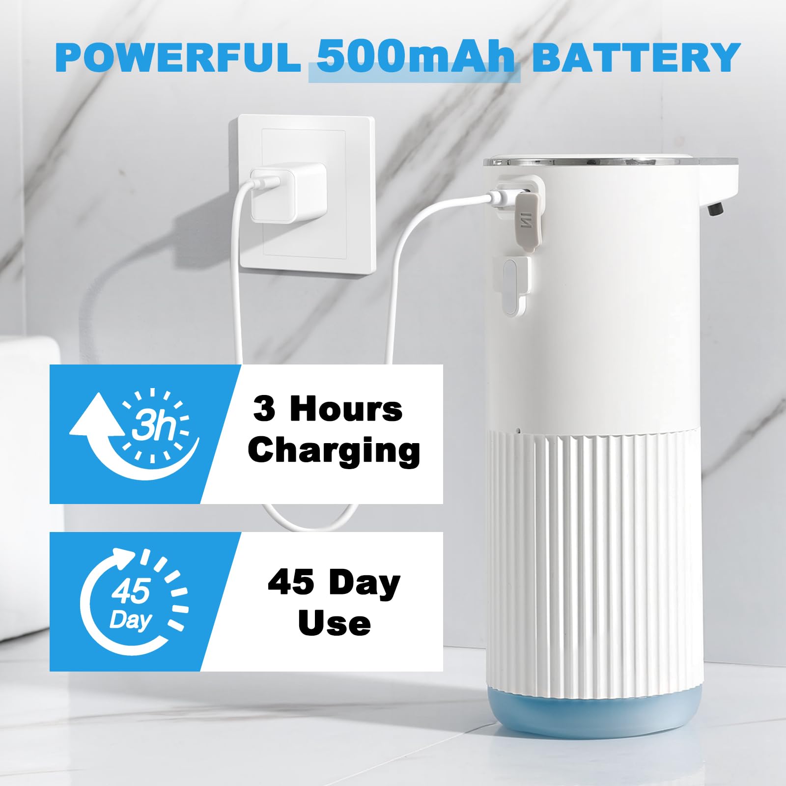 Automatic Foaming Soap Dispenser (2 Count)