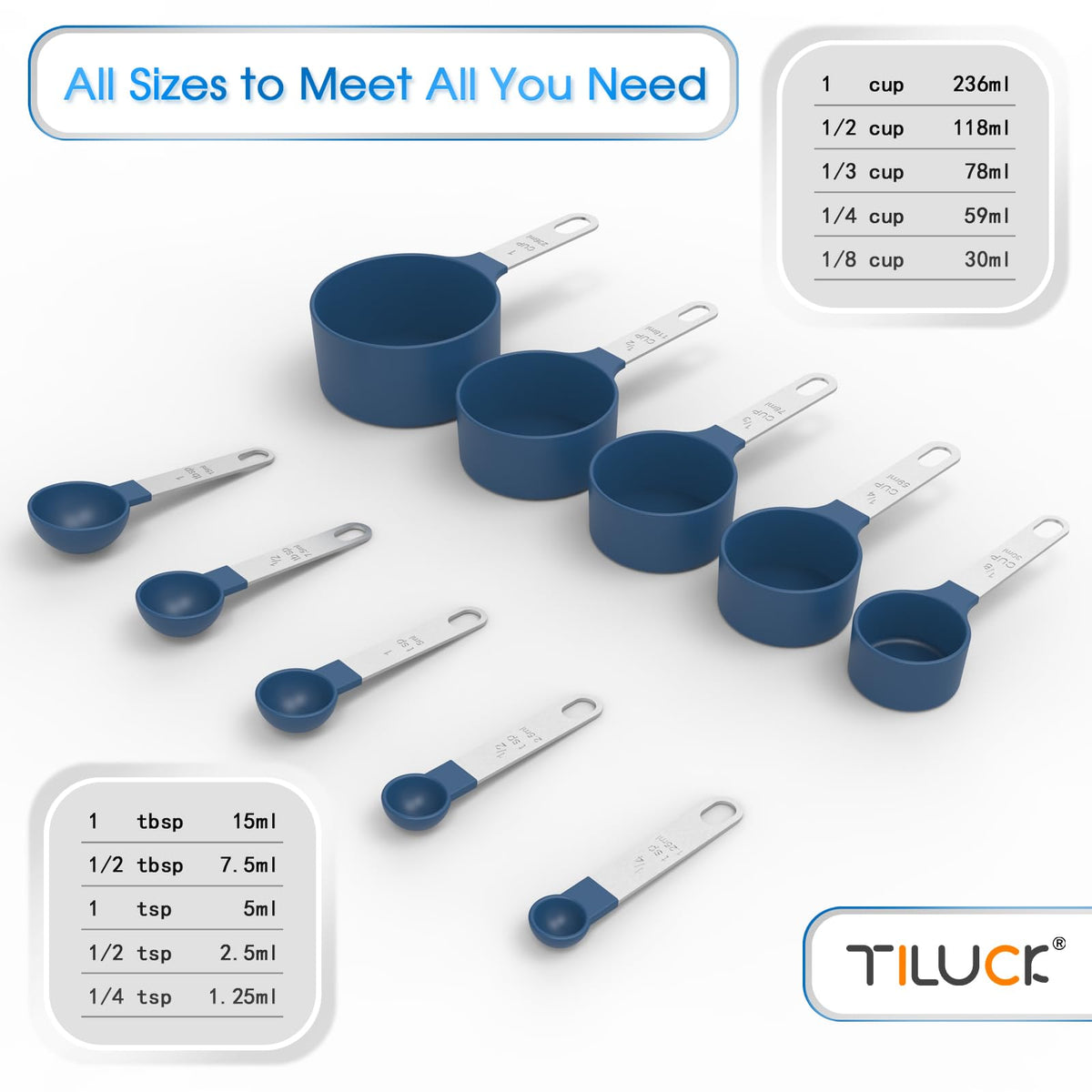 Measuring Cups & Spoons Set