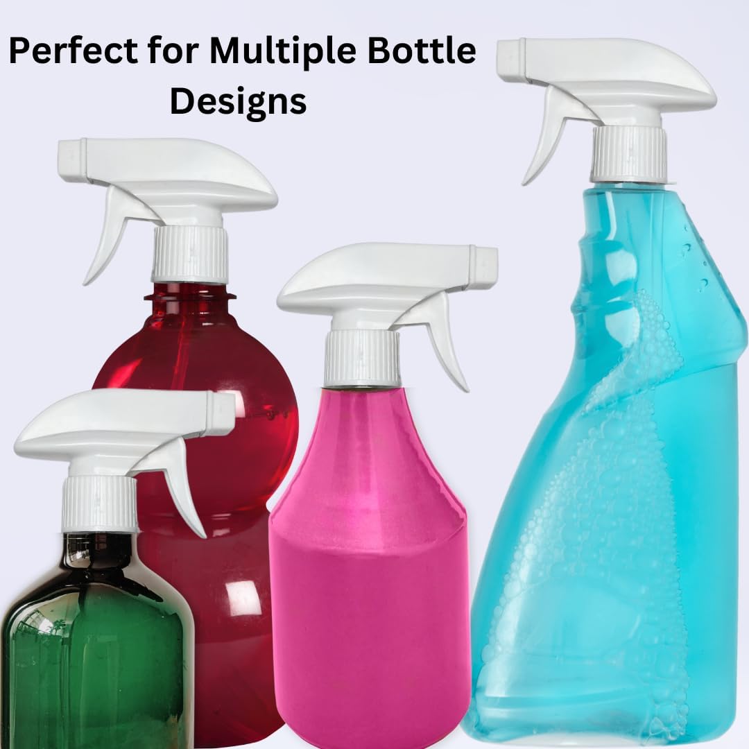 4 Pack White Trigger Sprayers