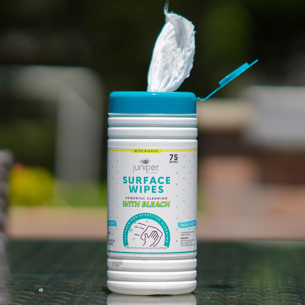 1 Pack Surface Cleaning Wipes with Bleach (75 Count) - ModHome Supplies
