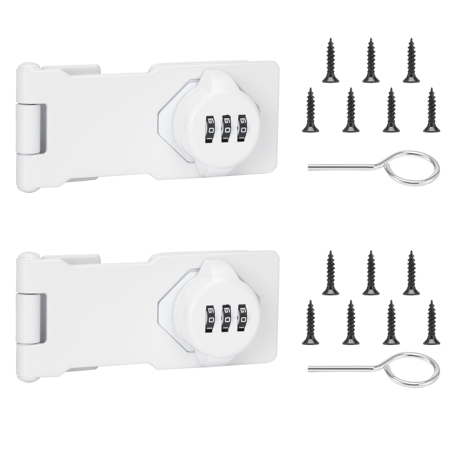 Keyless Cabinet Lock with Combination Code (2 Count)