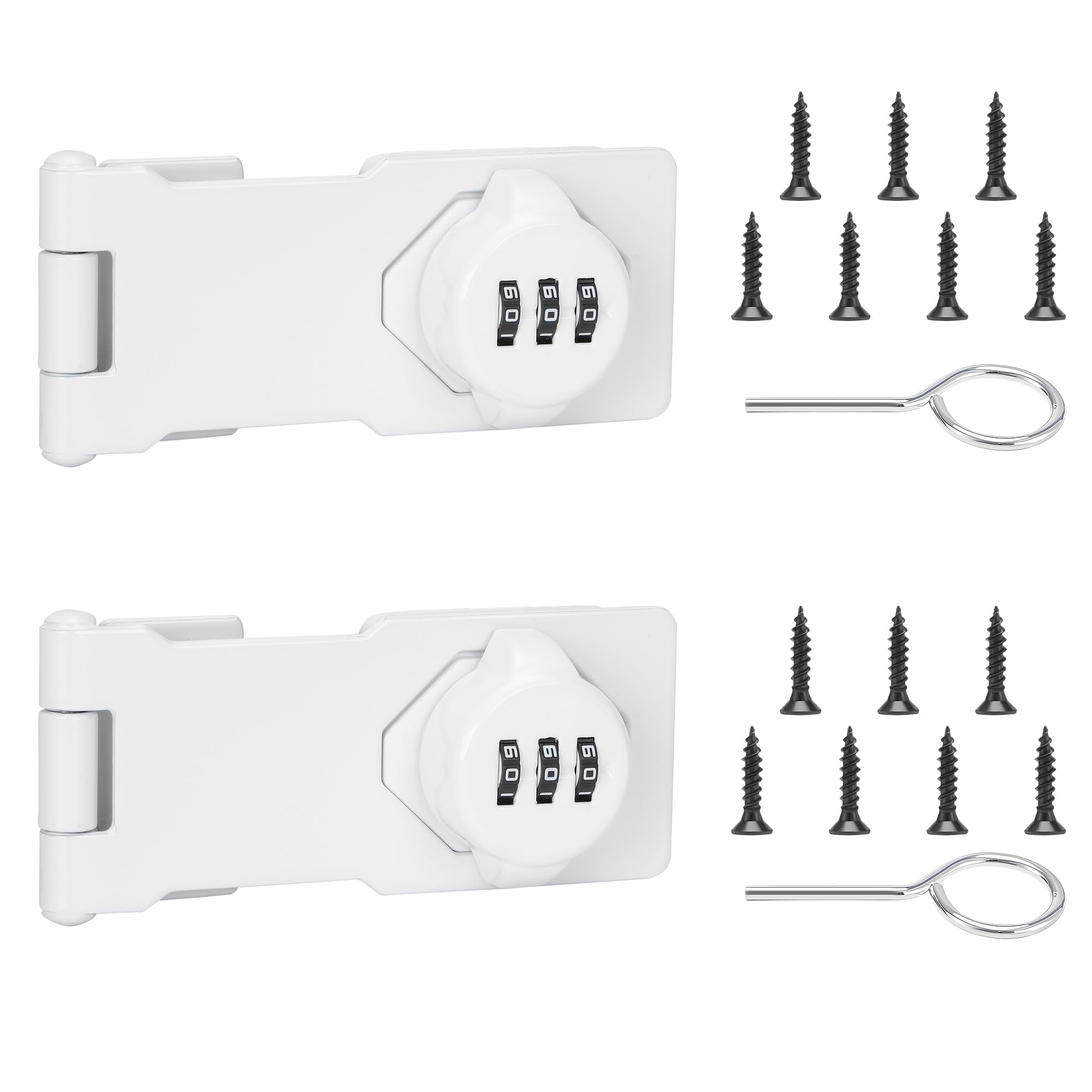 Keyless Cabinet Lock with Combination Code (2 Count)