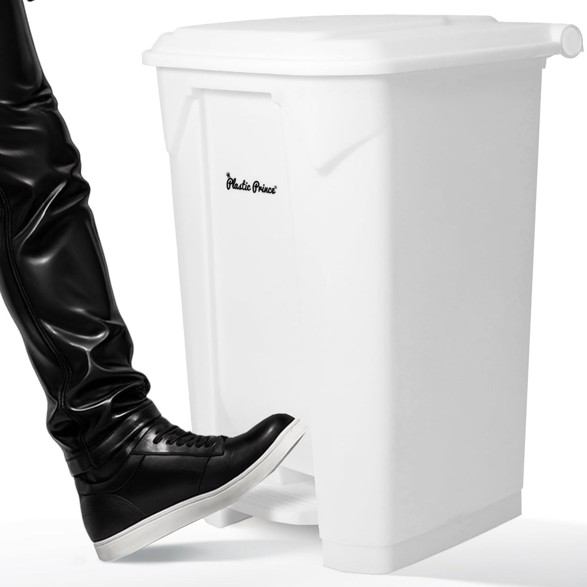 22 Gallon Kitchen Trash Can with Lid and Foot Pedal