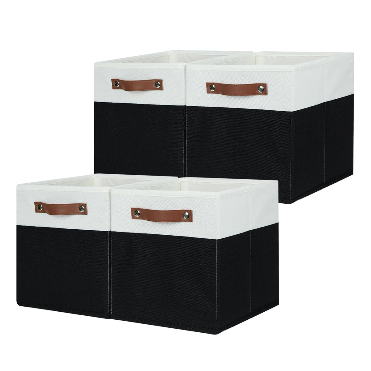 Cubes Storage Bins Set of 4 (4 Count)